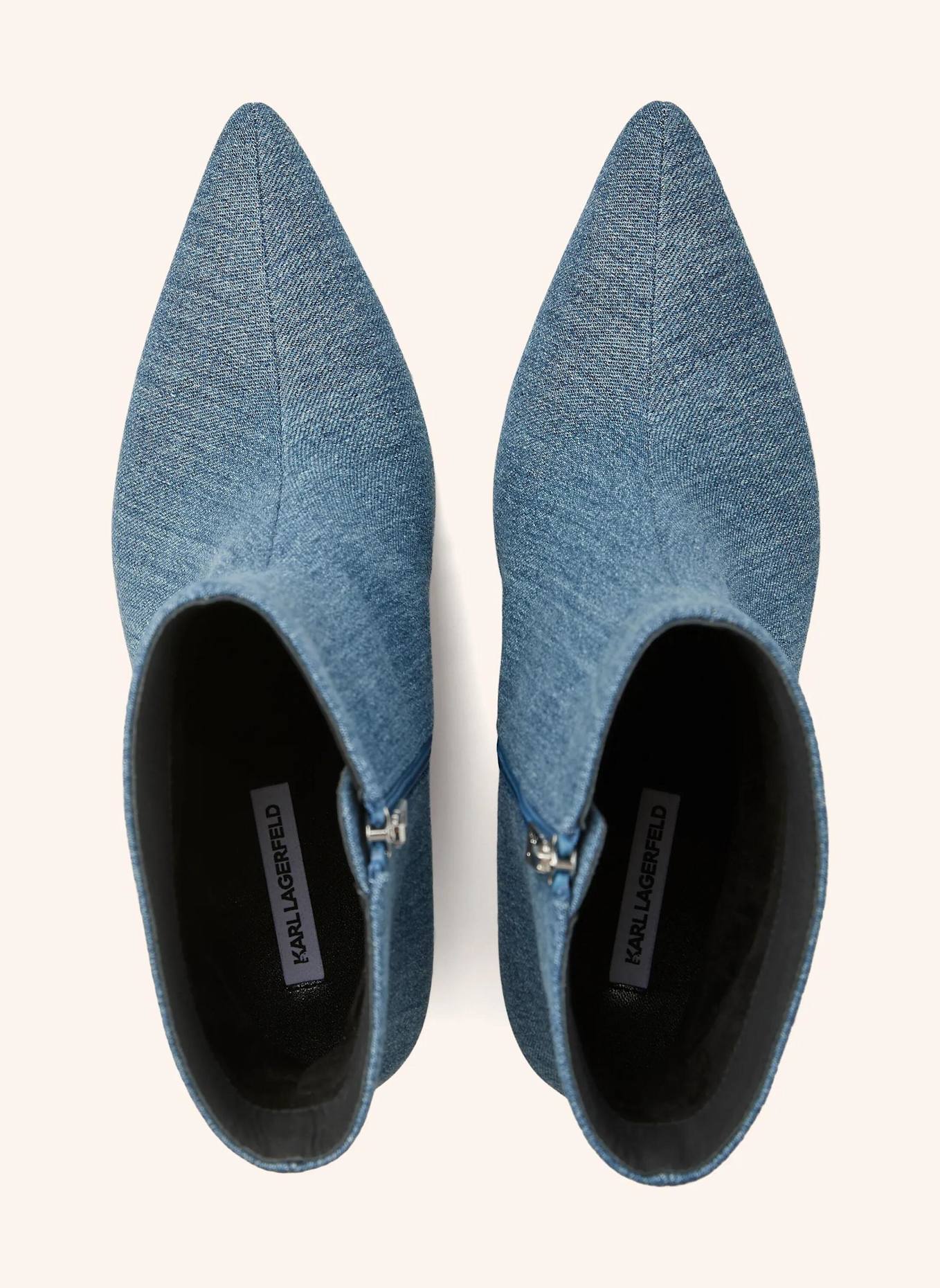 KARL LAGERFELD Stiefel: BLAU