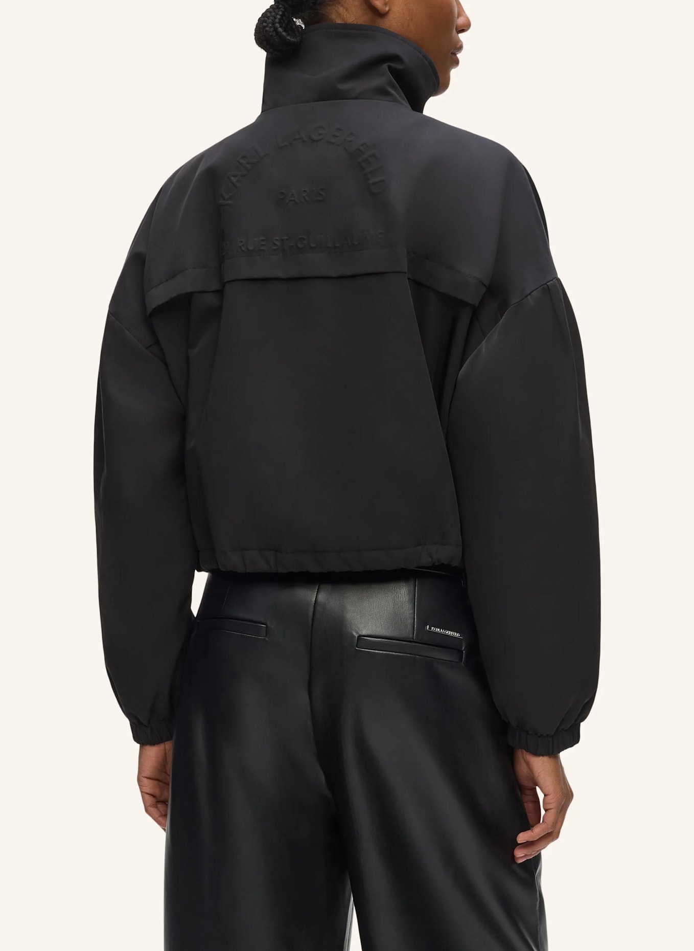 KARL LAGERFELD Jacke: SCHWARZ