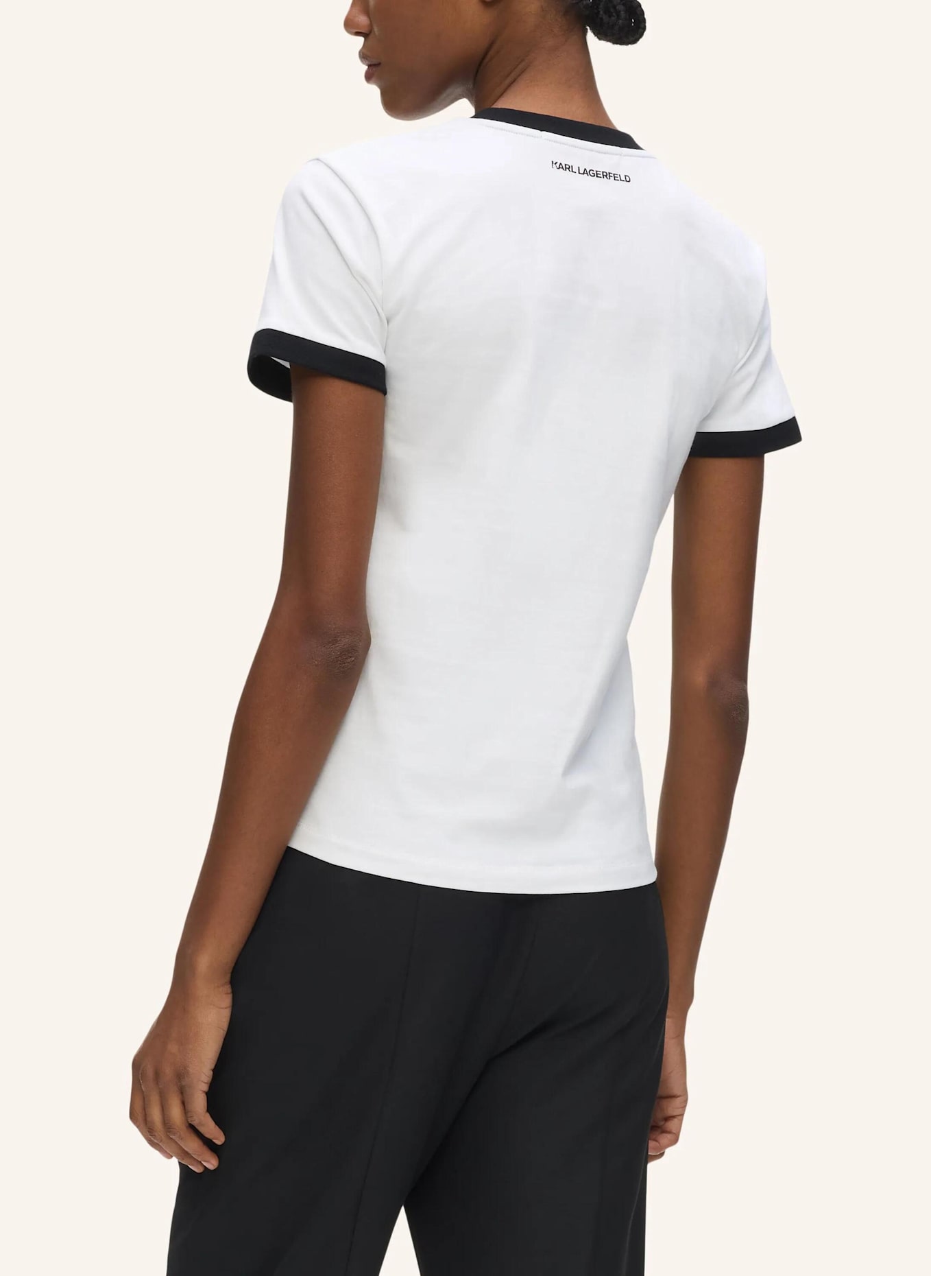 KARL LAGERFELD T-shirt: WEISS