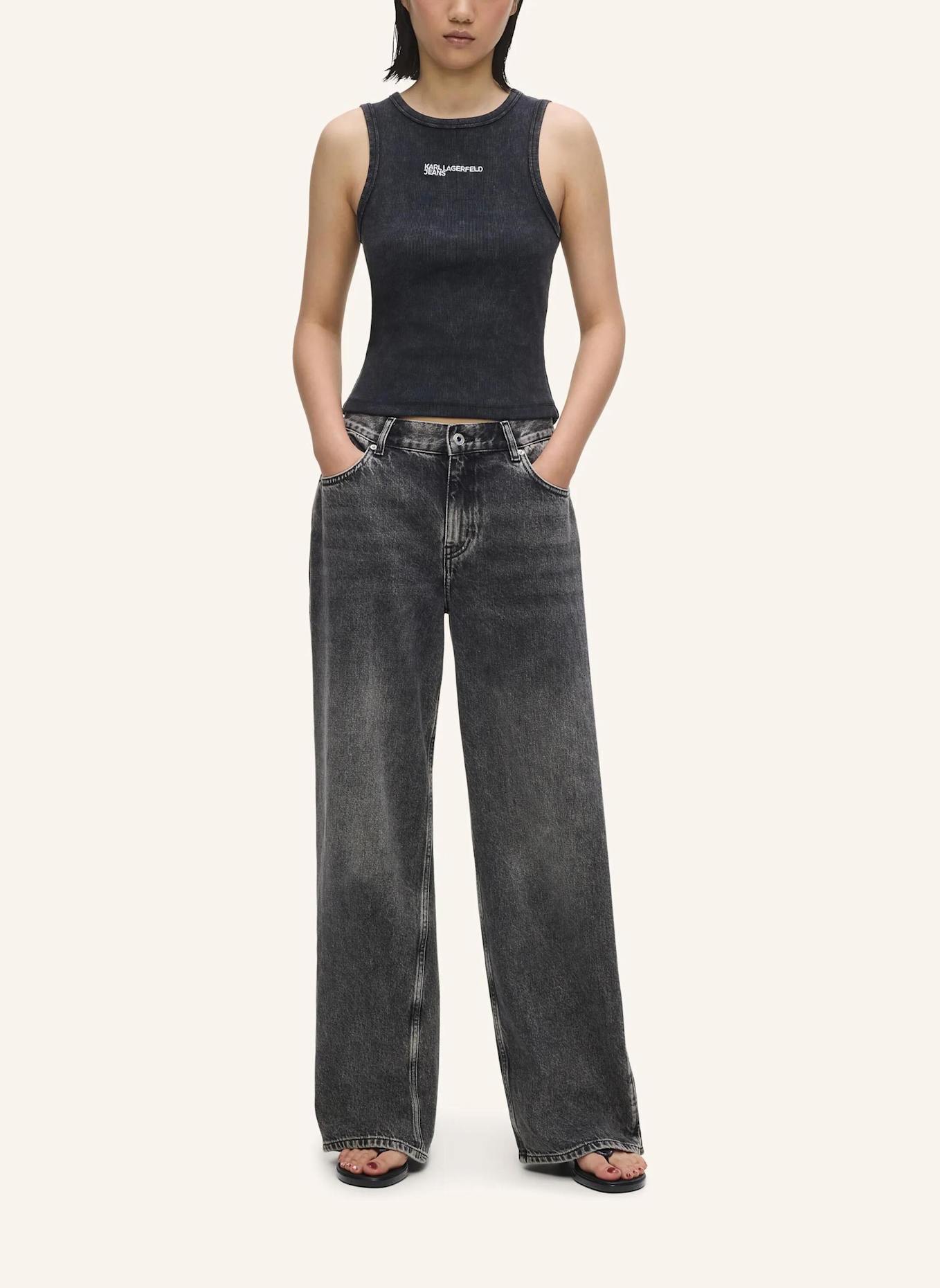 KARL LAGERFELD JEANS Unterhemd: SCHWARZ