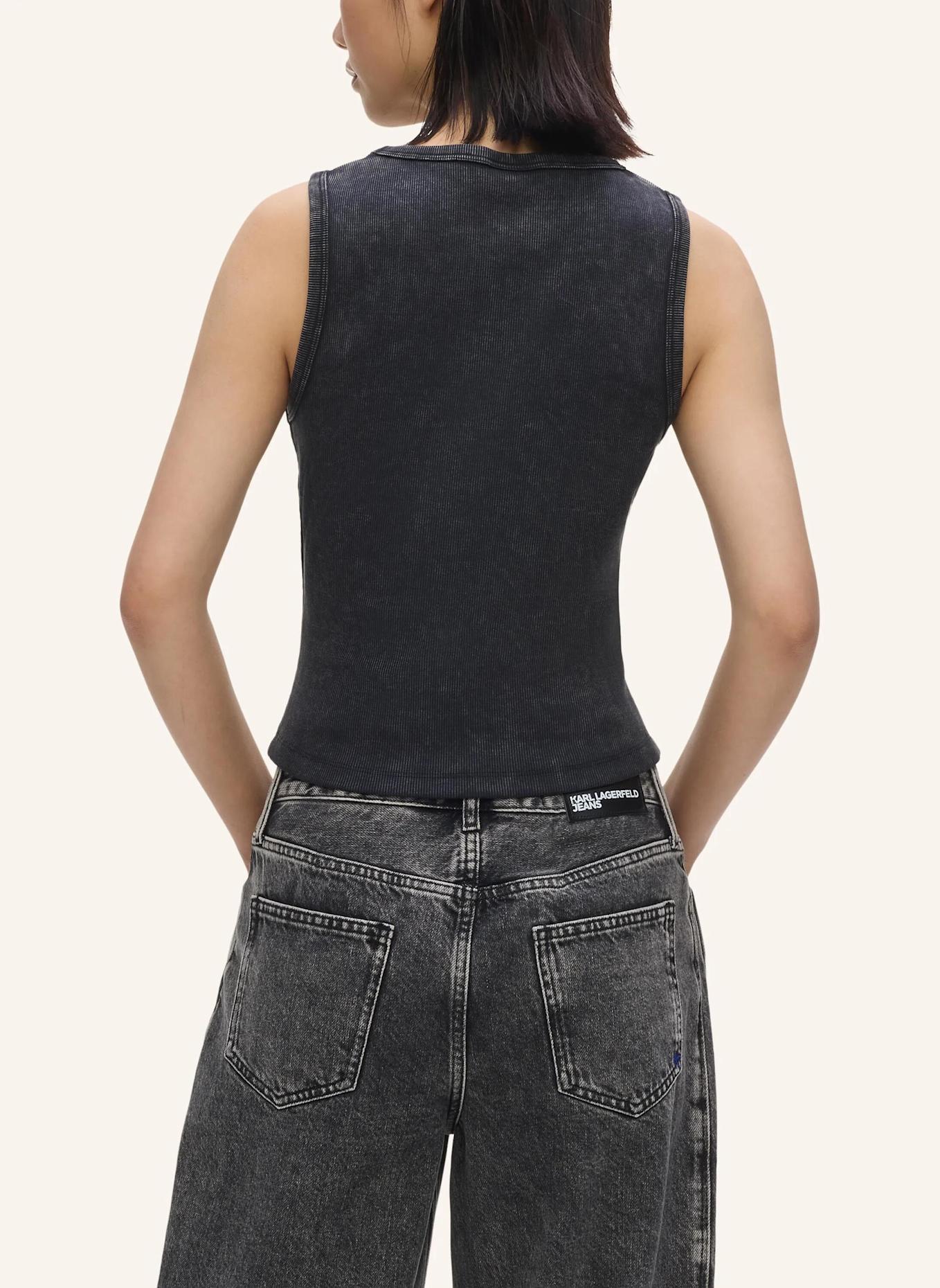 KARL LAGERFELD JEANS Unterhemd: SCHWARZ