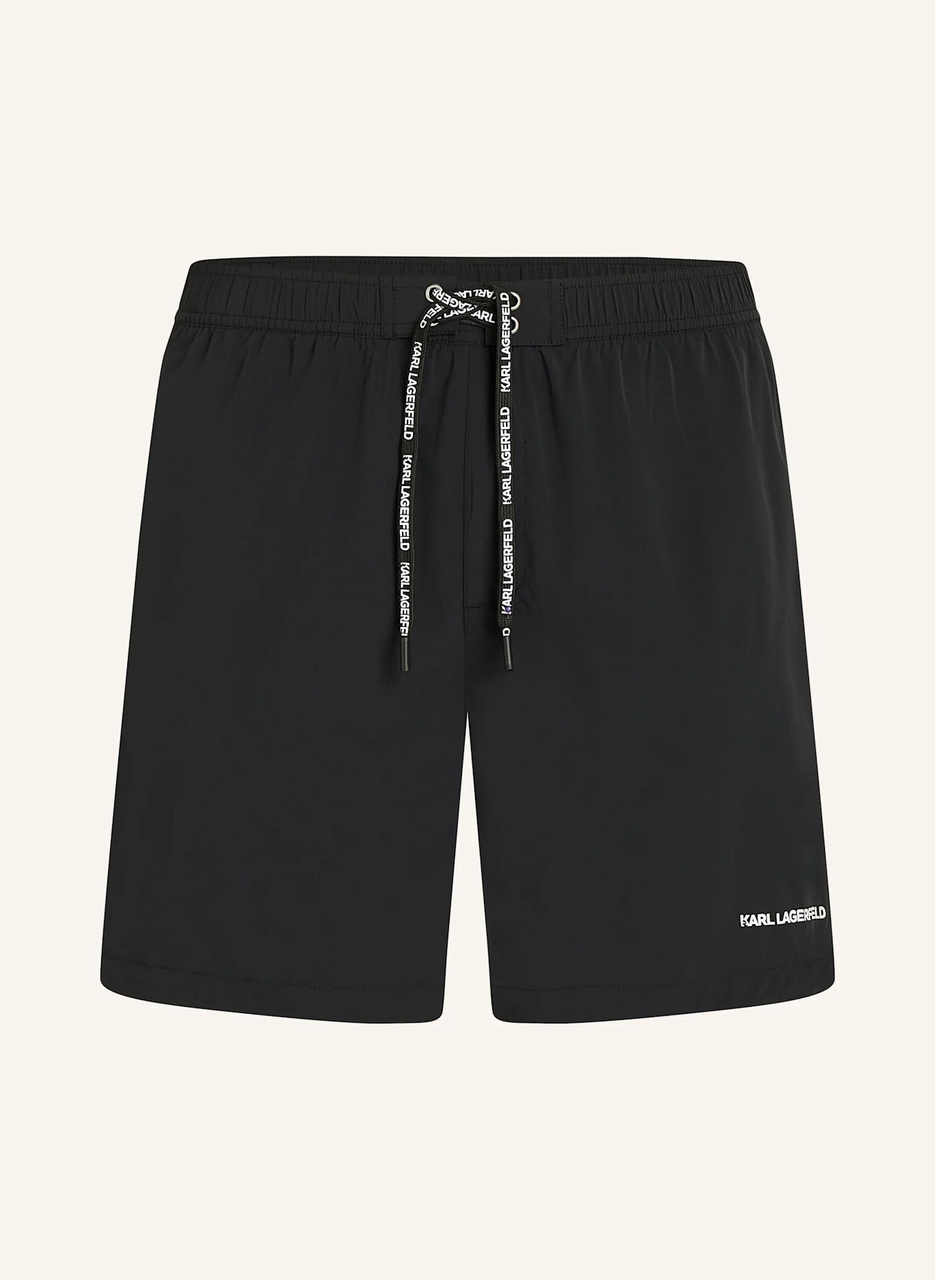 KARL LAGERFELD Bikini-Hose: SCHWARZ