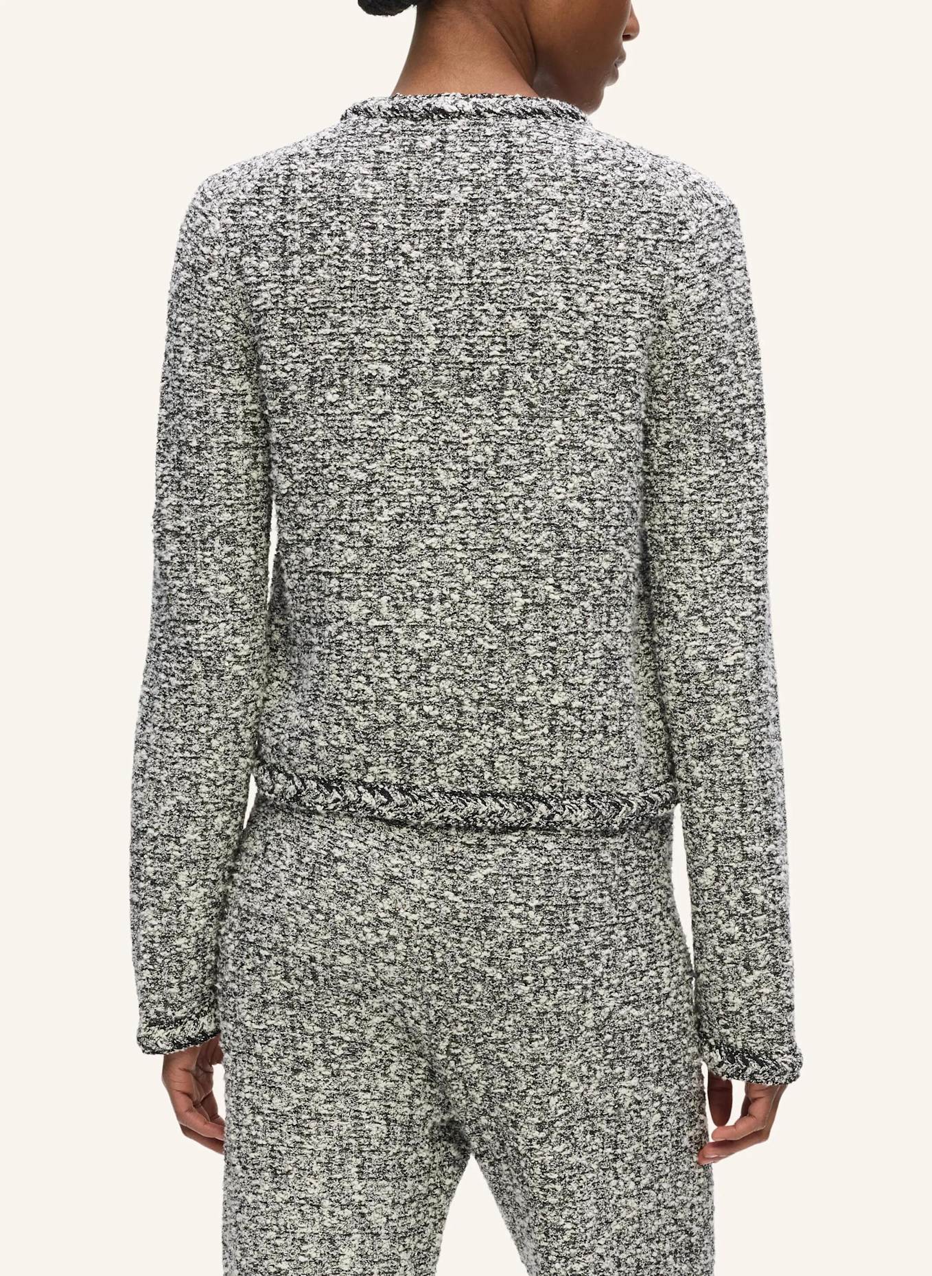 KARL LAGERFELD Top: SCHWARZ