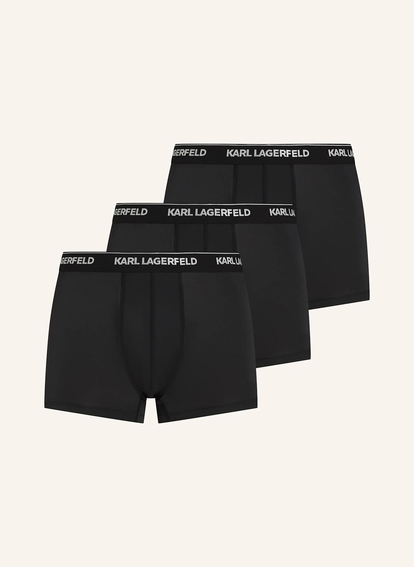 KARL LAGERFELD Unterwäsche-Multipack: SCHWARZ