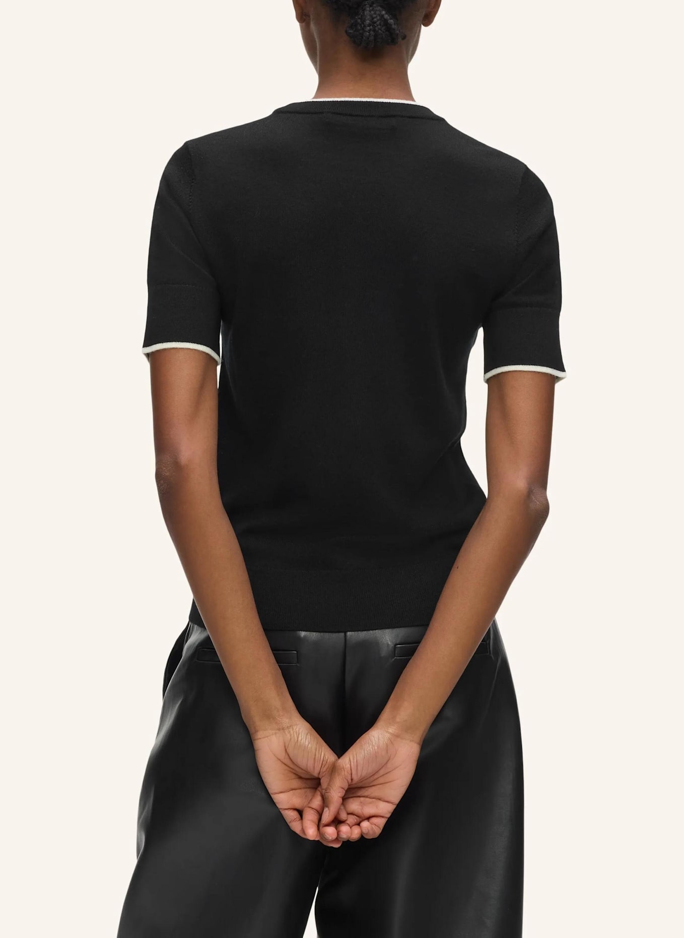 KARL LAGERFELD Sweatshirt: SCHWARZ