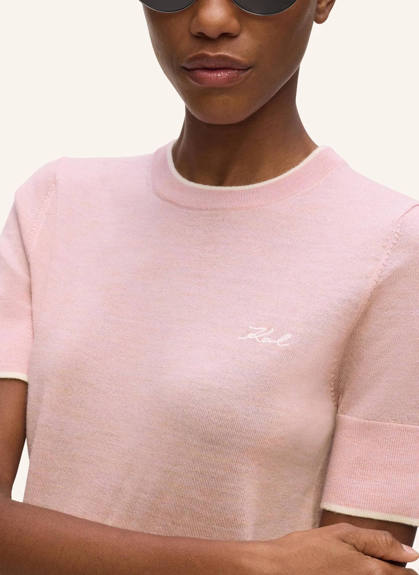 KARL LAGERFELD Sweatshirt: PINK