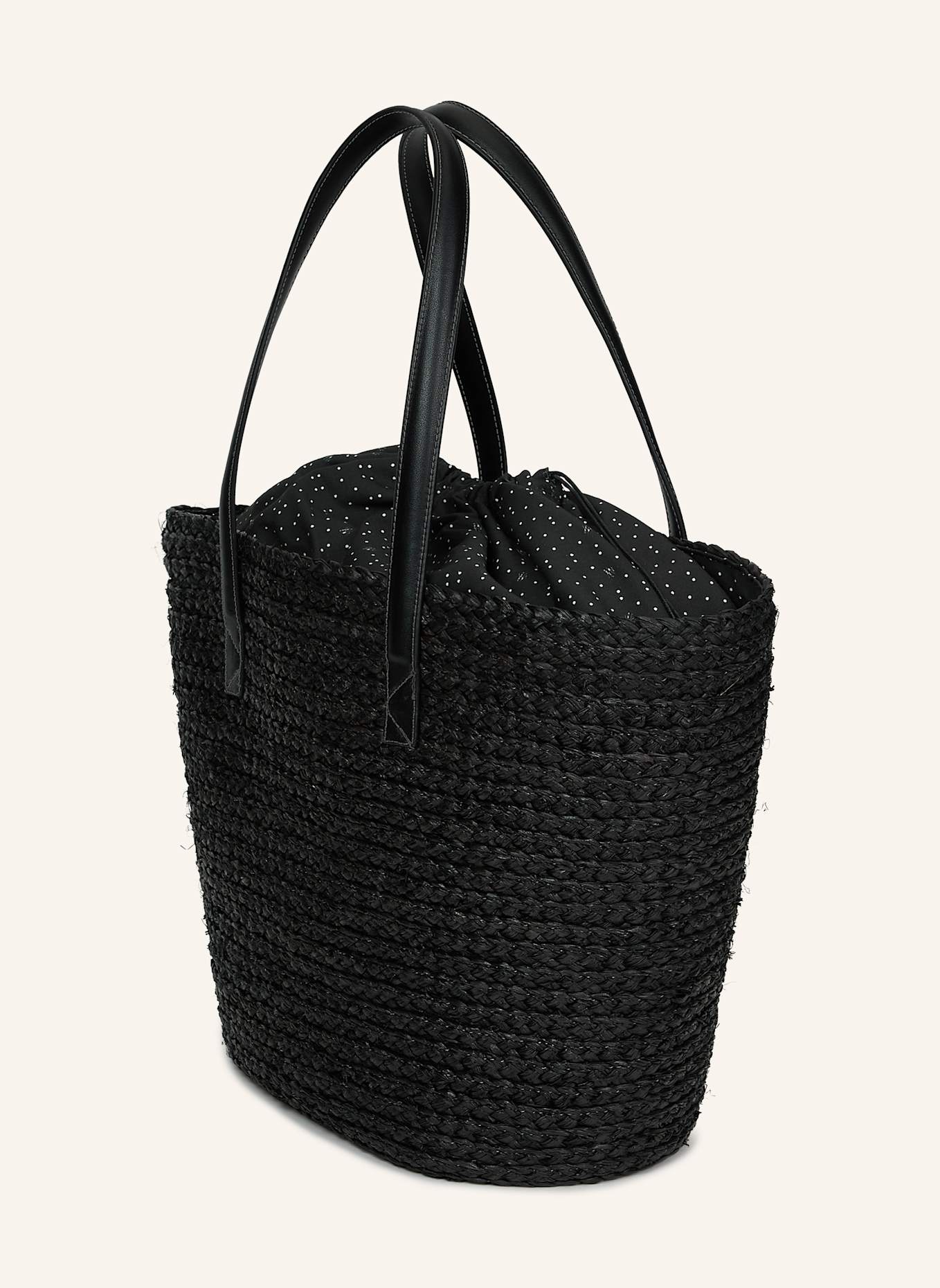KARL LAGERFELD Strandtasche: SCHWARZ