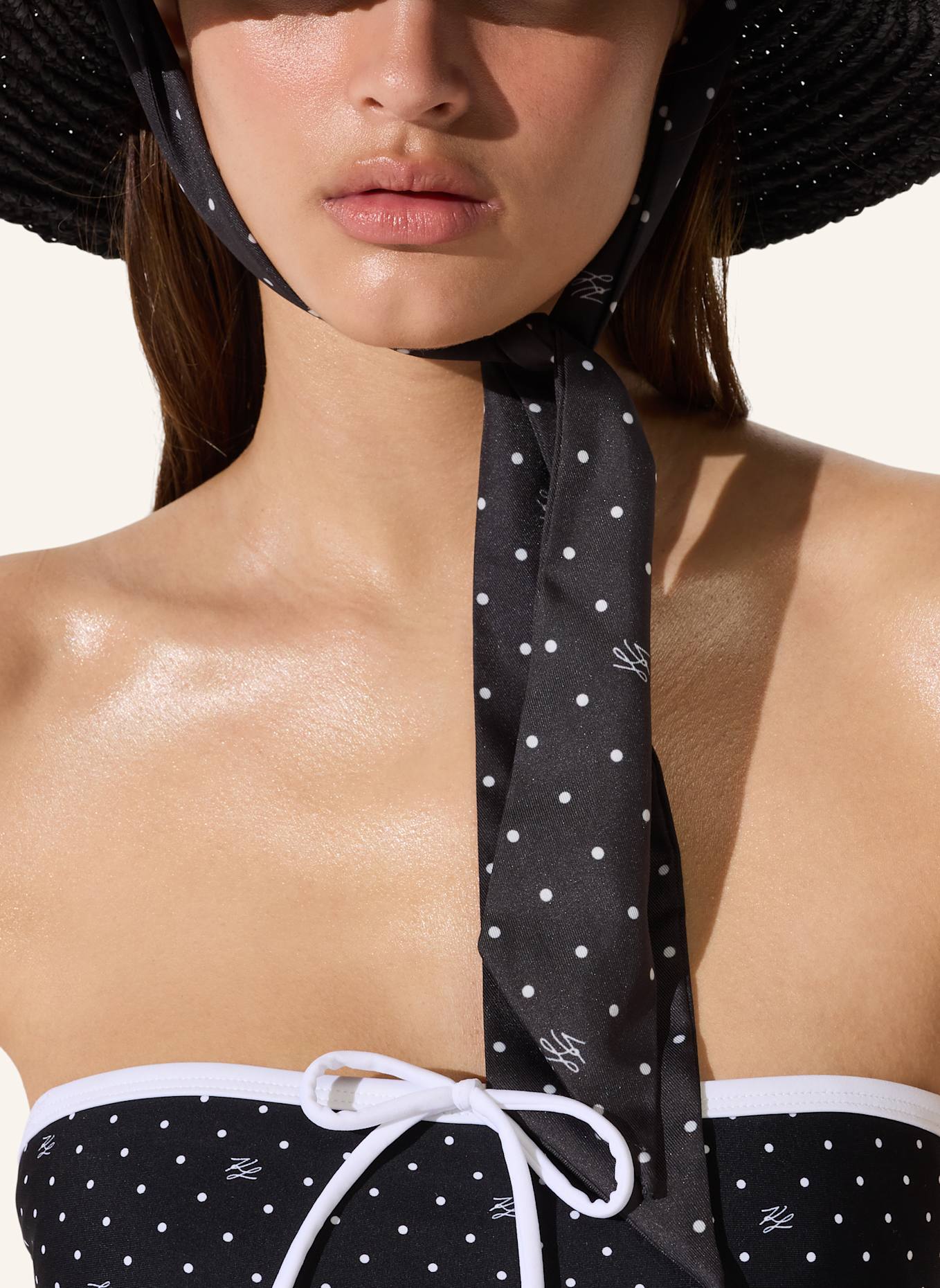 KARL LAGERFELD Hut: SCHWARZ