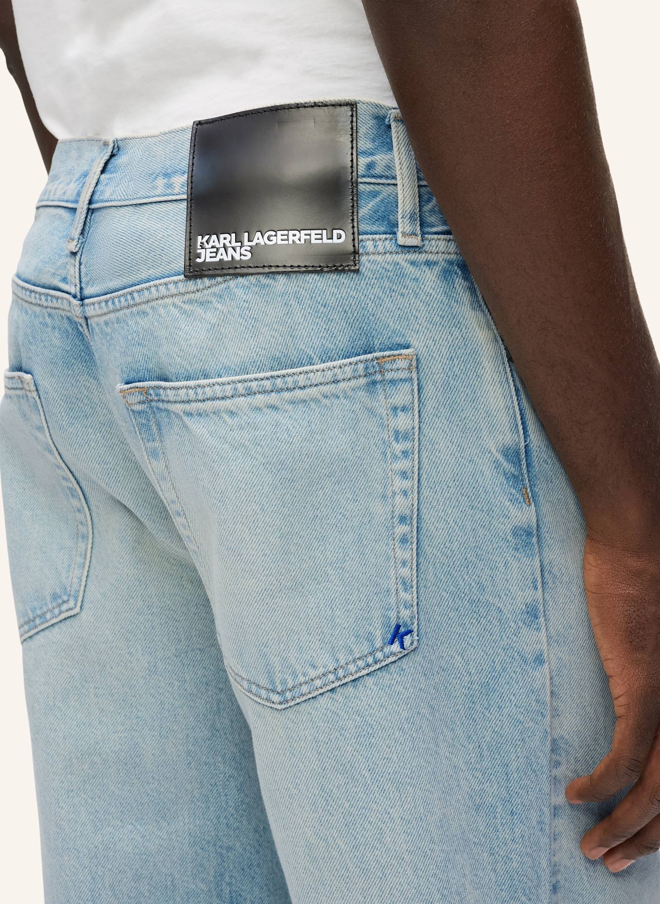KARL LAGERFELD JEANS Jeans: HELLBLAU