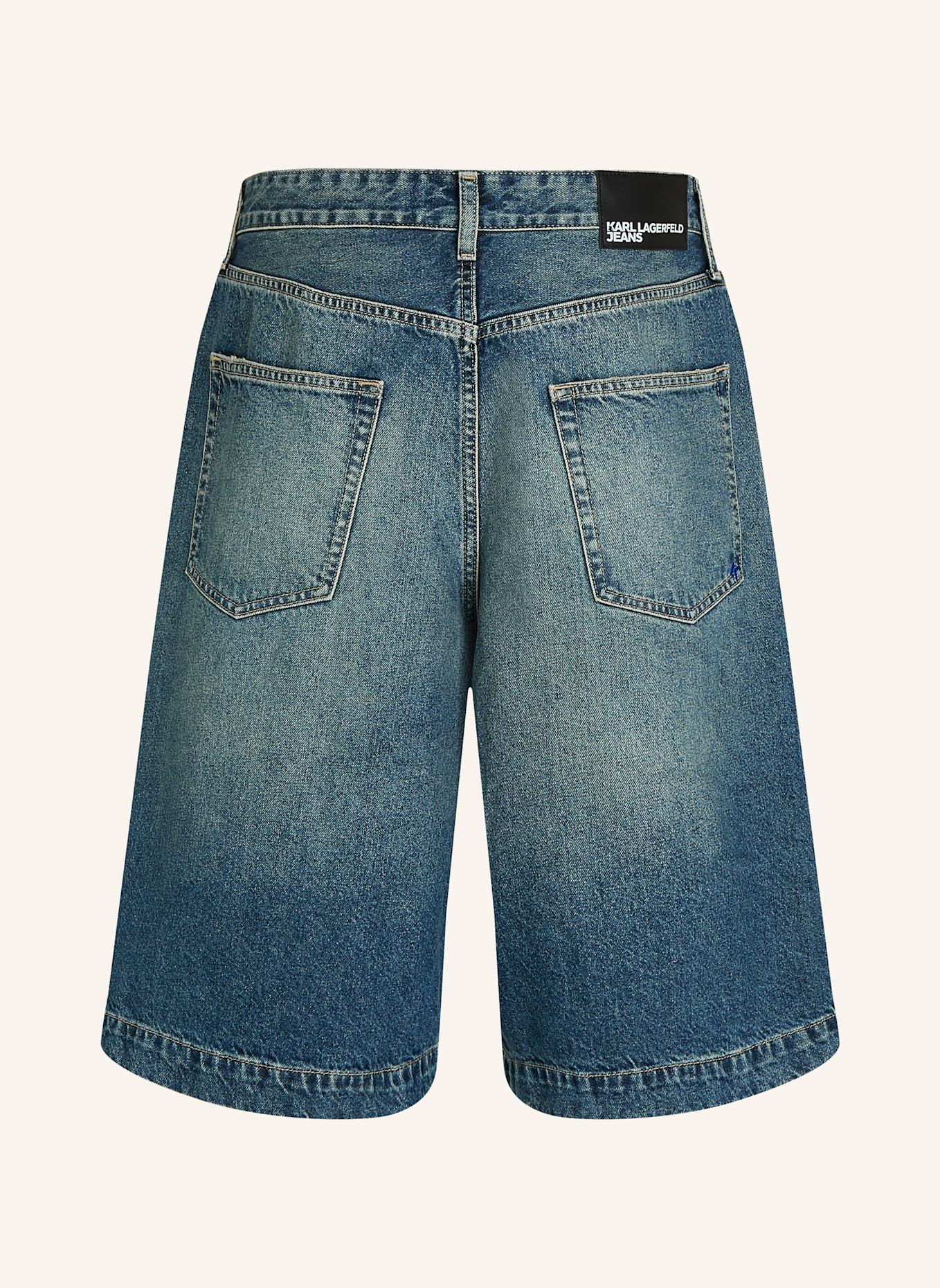 KARL LAGERFELD JEANS Shorts: BLAU
