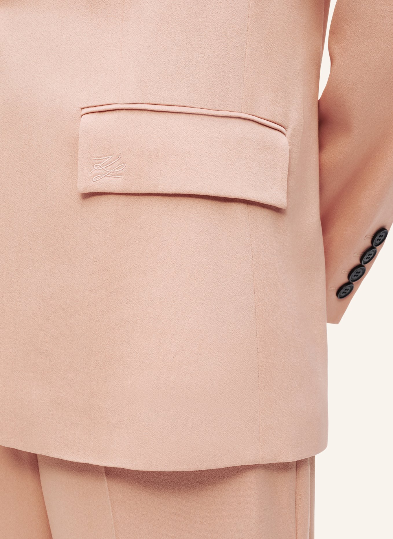 KARL LAGERFELD Blazer: PINK