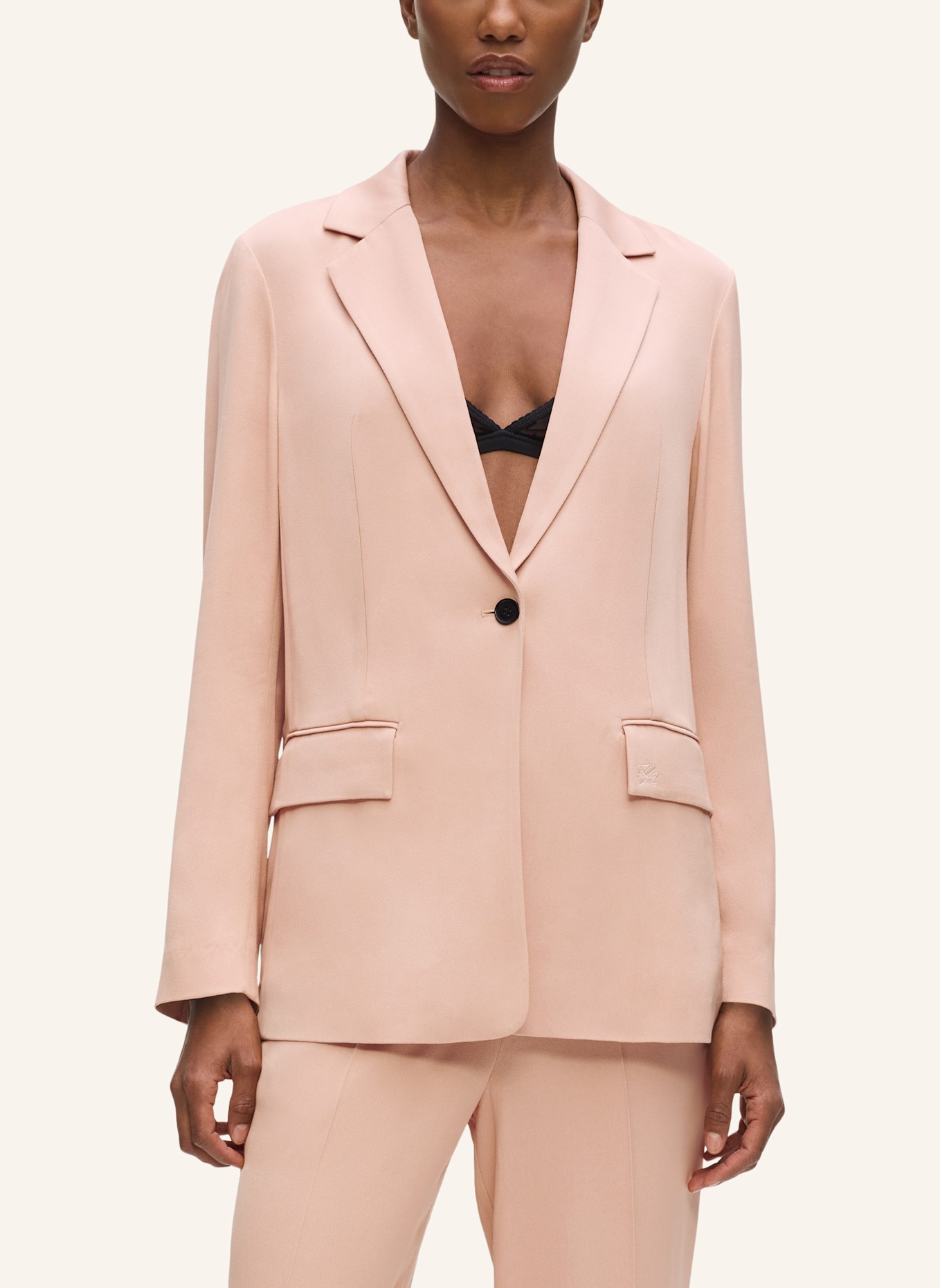 KARL LAGERFELD Blazer: PINK