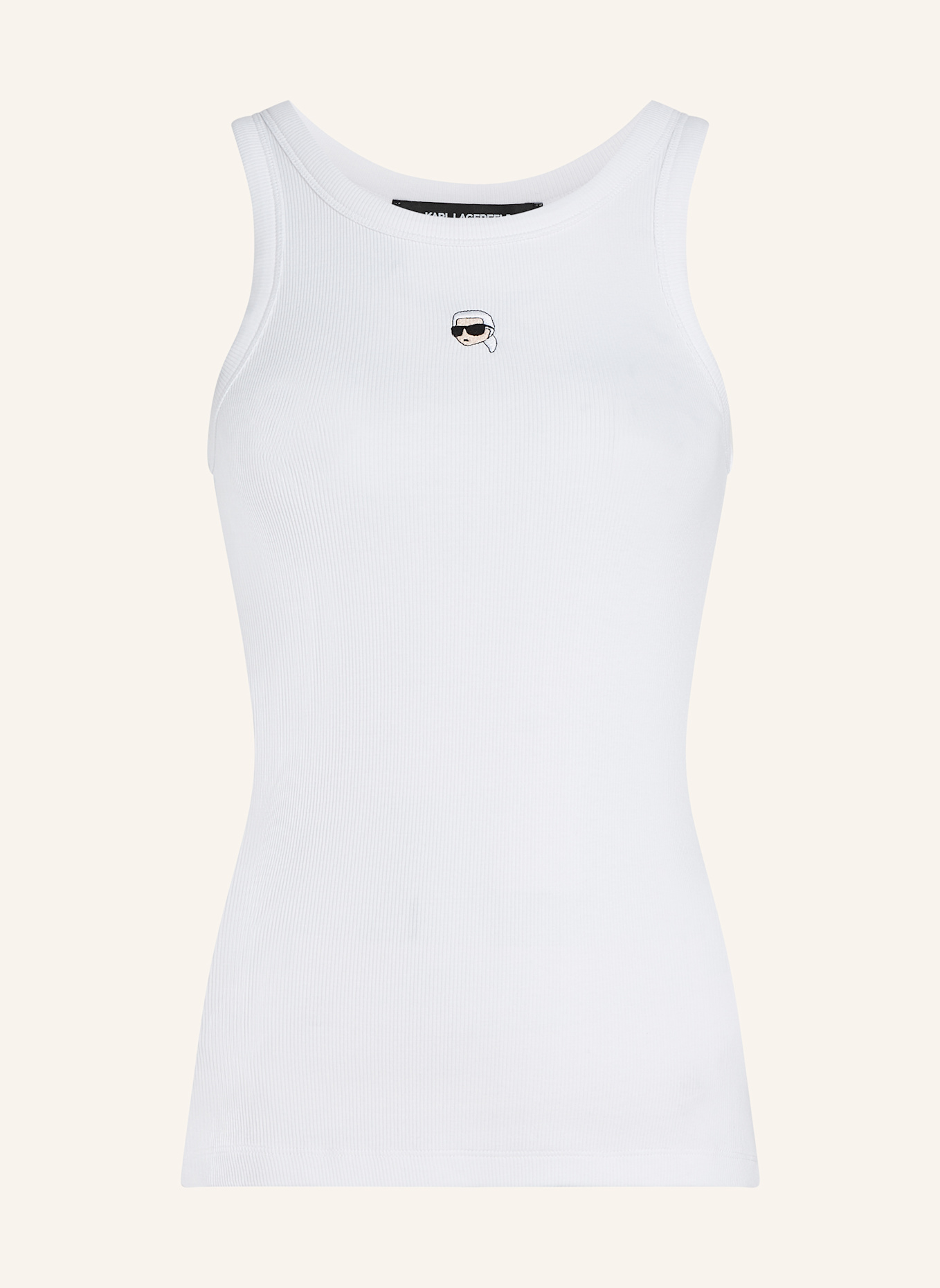 KARL LAGERFELD Unterhemd: WEISS