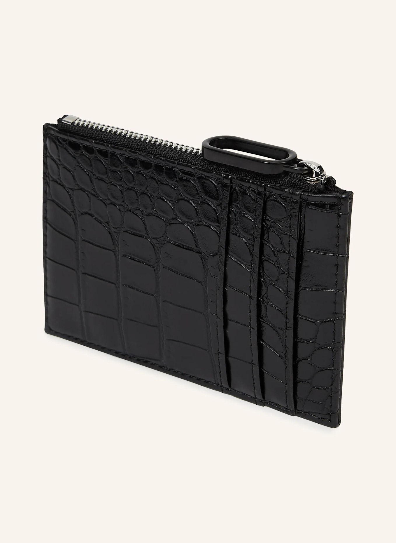 KARL LAGERFELD JEANS Kartenetui: SCHWARZ