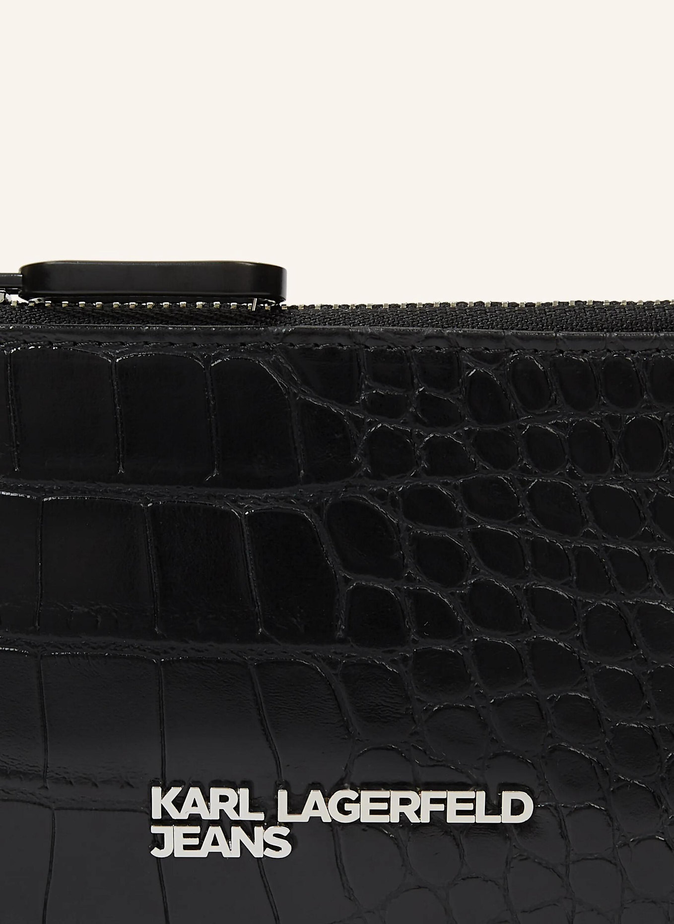 KARL LAGERFELD JEANS Kartenetui: SCHWARZ