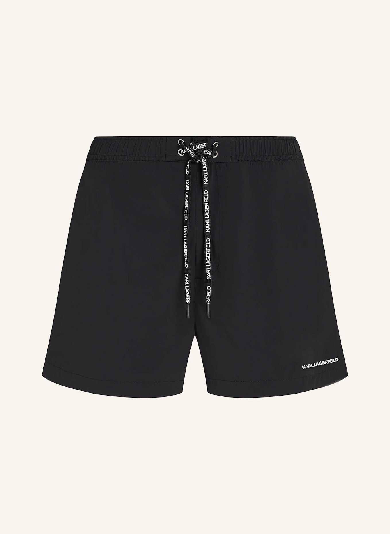 KARL LAGERFELD Bikini-Hose: SCHWARZ