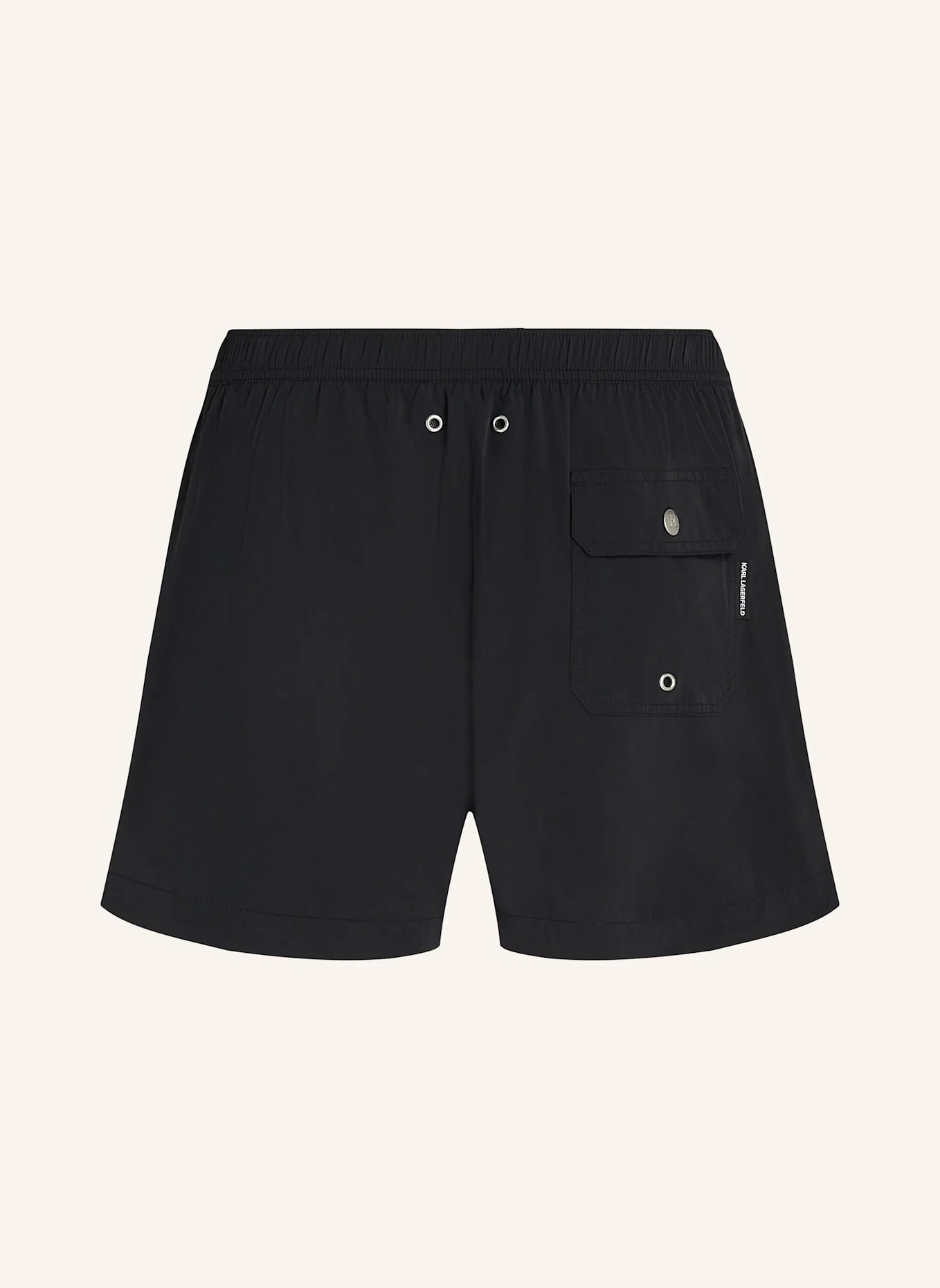 KARL LAGERFELD Bikini-Hose: SCHWARZ