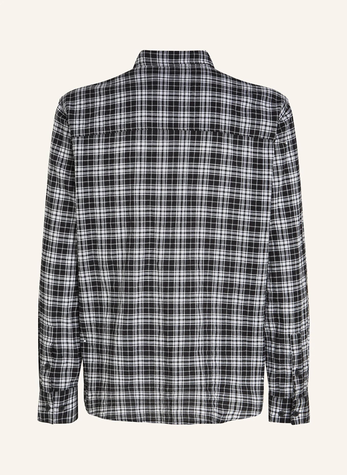 KARL LAGERFELD JEANS Hemd: SCHWARZ