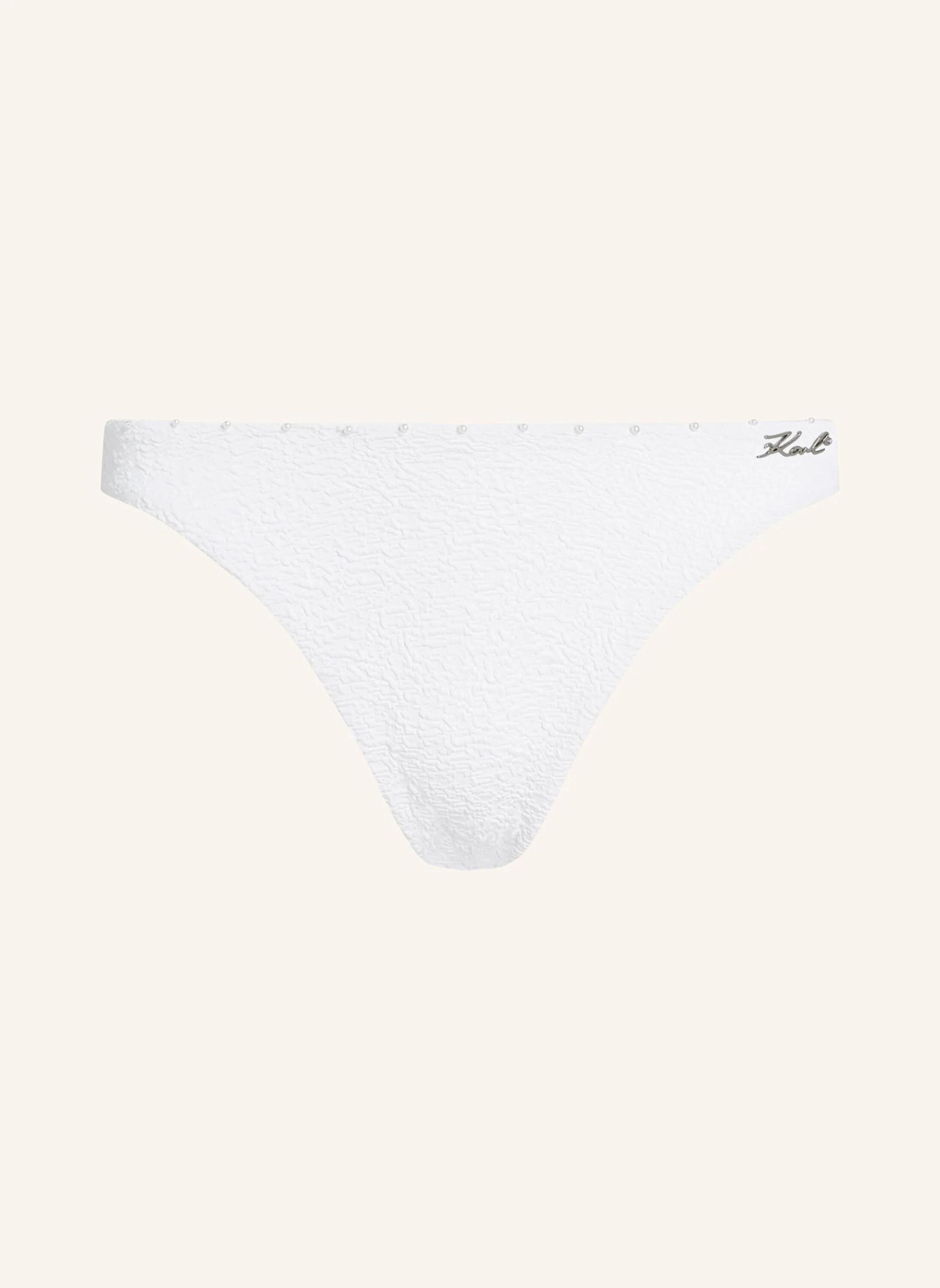 KARL LAGERFELD Bikini-Hose: BEIGE