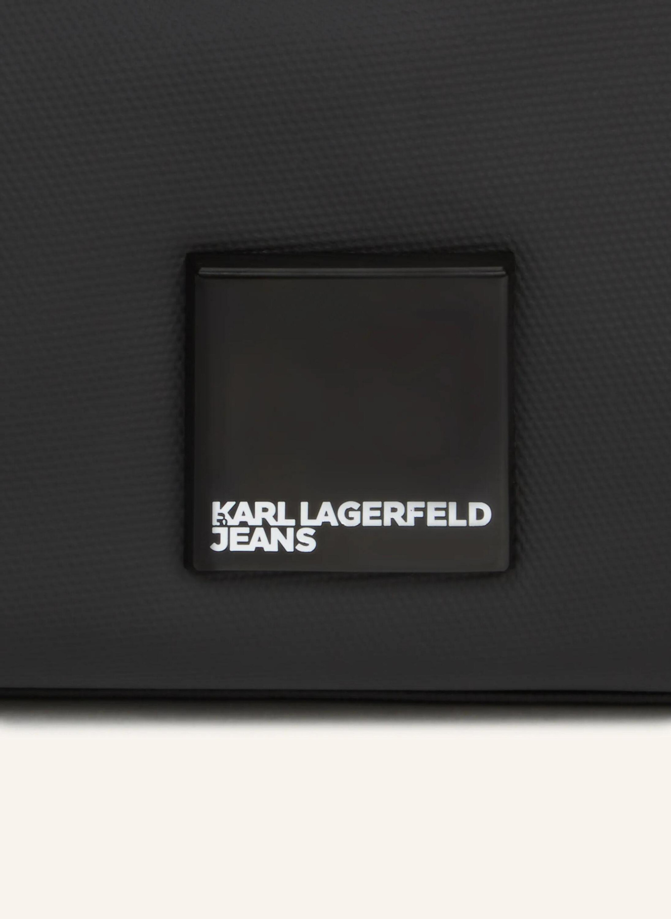 KARL LAGERFELD JEANS Kosmetiktasche: SCHWARZ