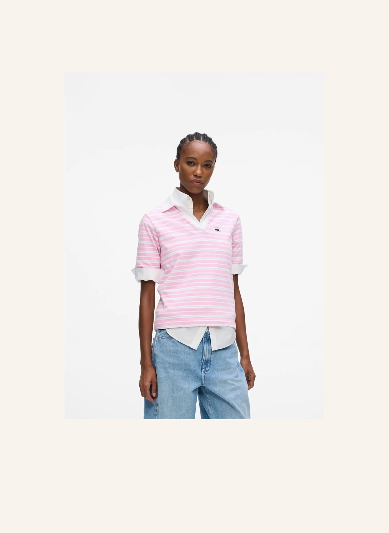 KARL LAGERFELD T-shirt: LILA
