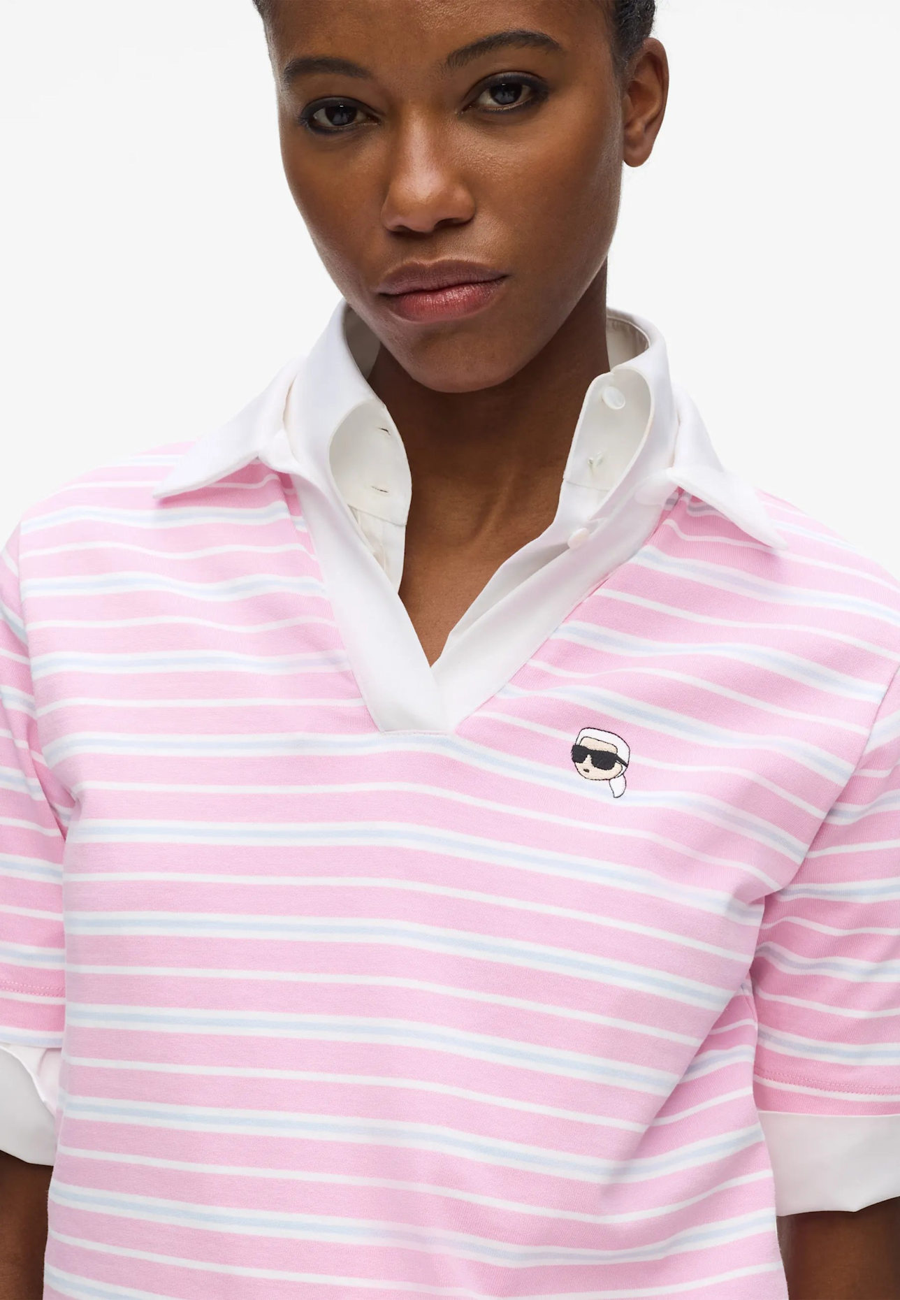KARL LAGERFELD T-shirt: LILA