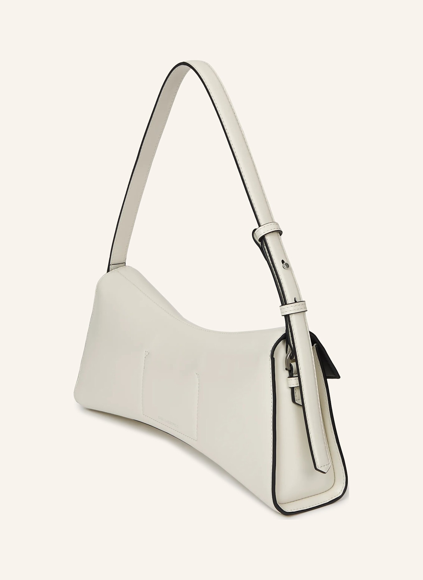 KARL LAGERFELD Schultertasche: WEISS