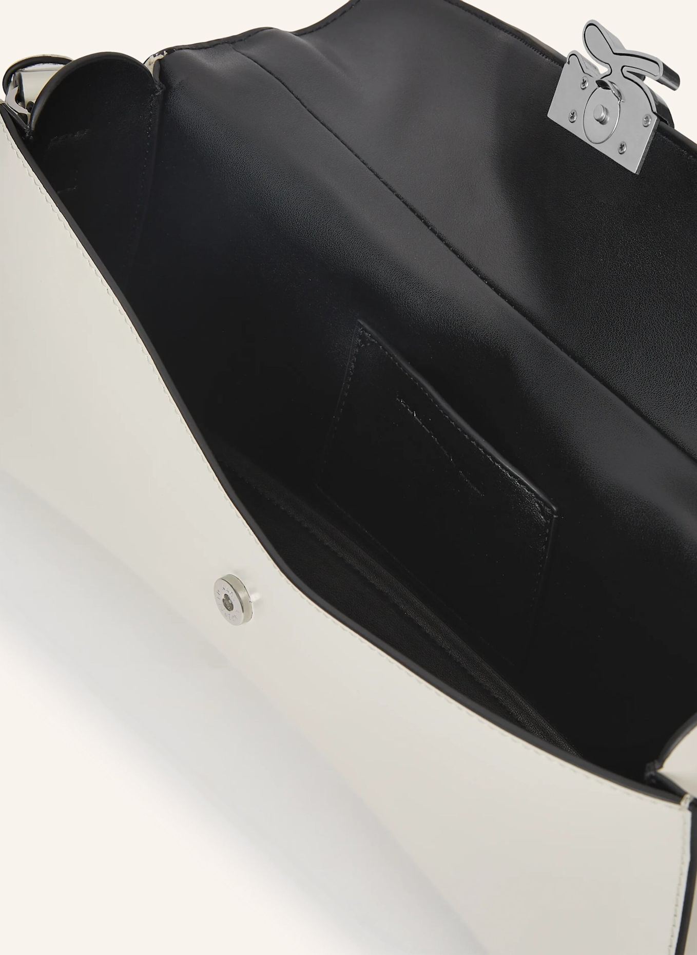 KARL LAGERFELD Schultertasche: WEISS