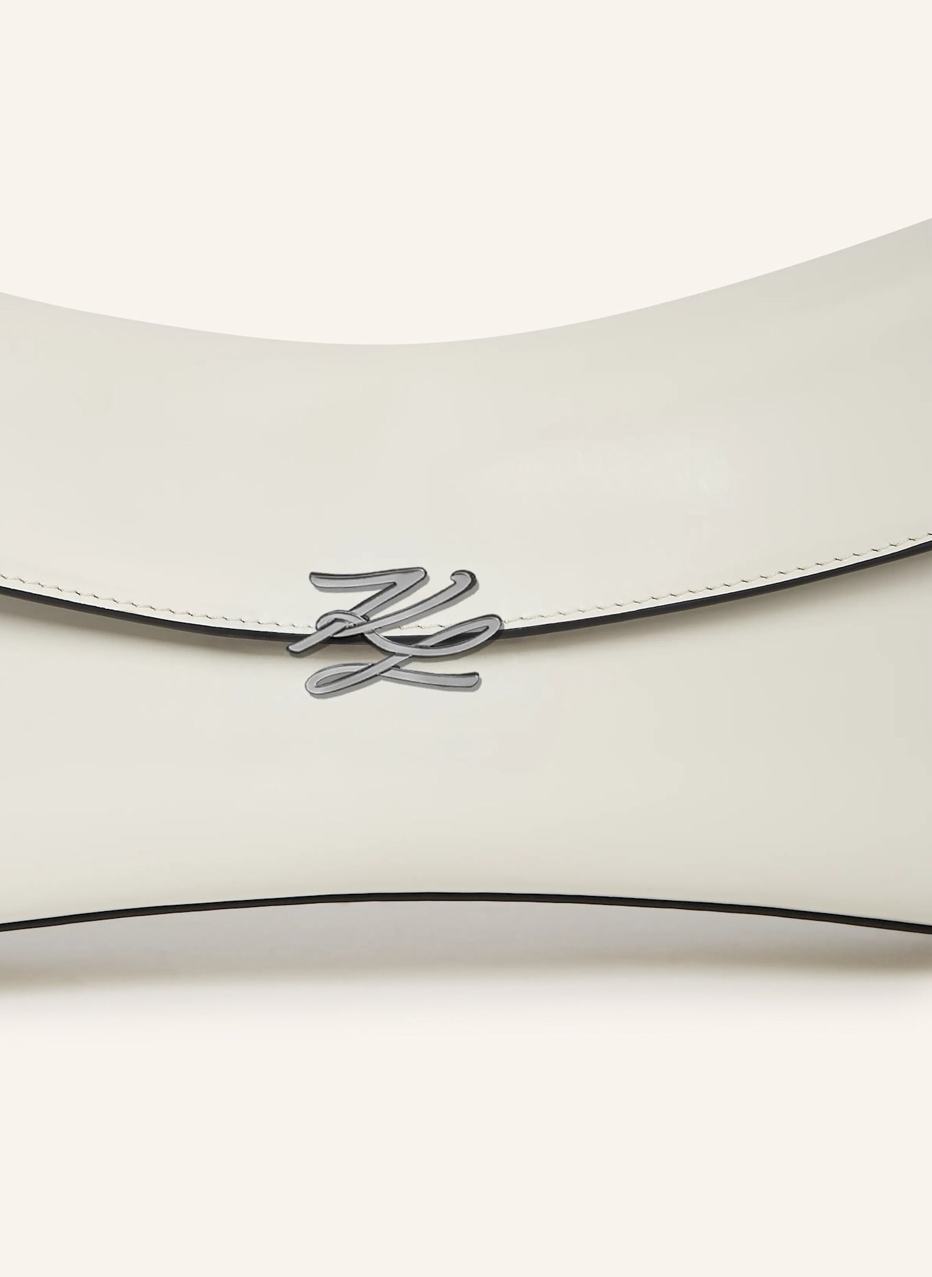 KARL LAGERFELD Schultertasche: WEISS