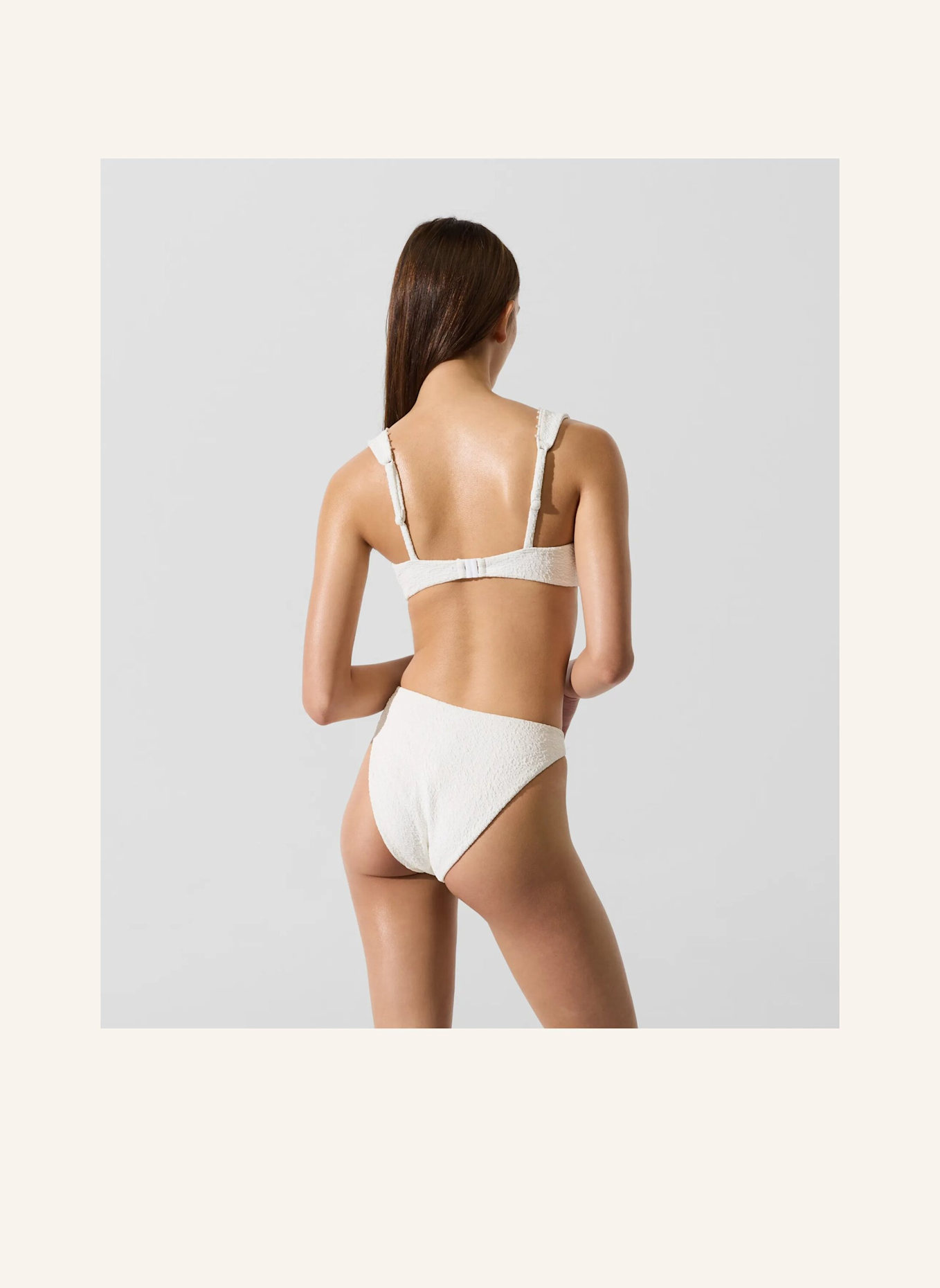 KARL LAGERFELD Bikini-Top: BEIGE