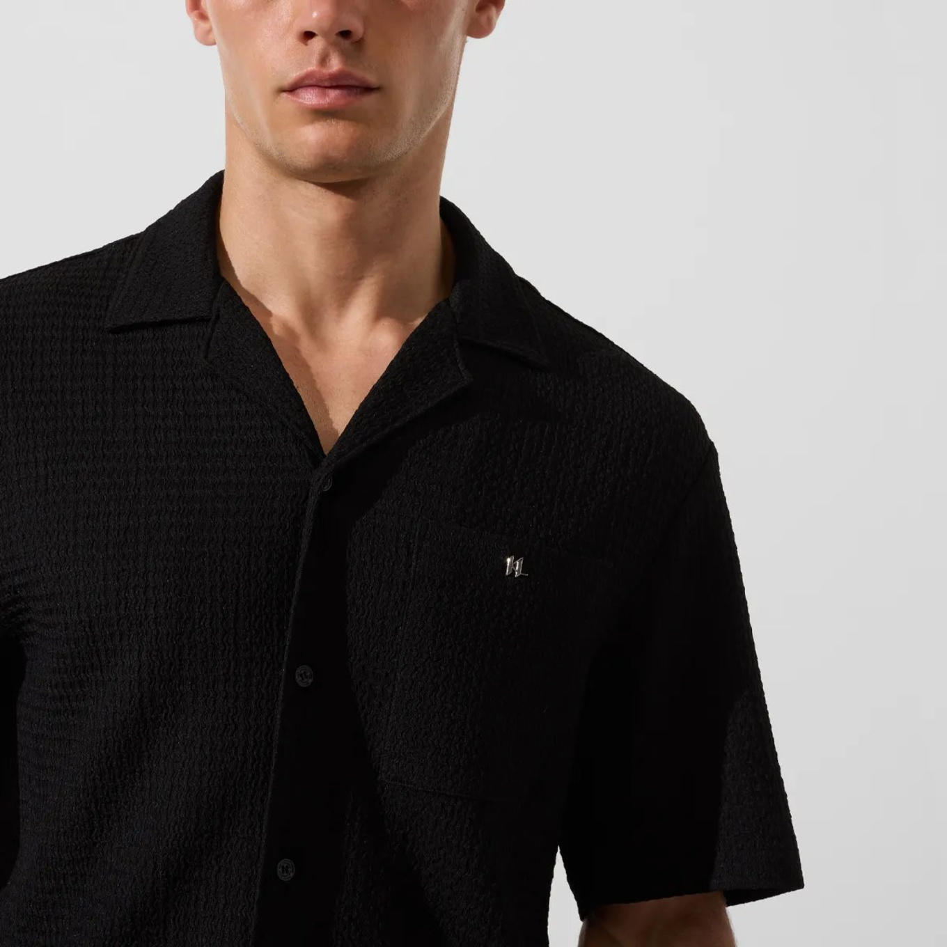 KARL LAGERFELD Poloshirt: SCHWARZ