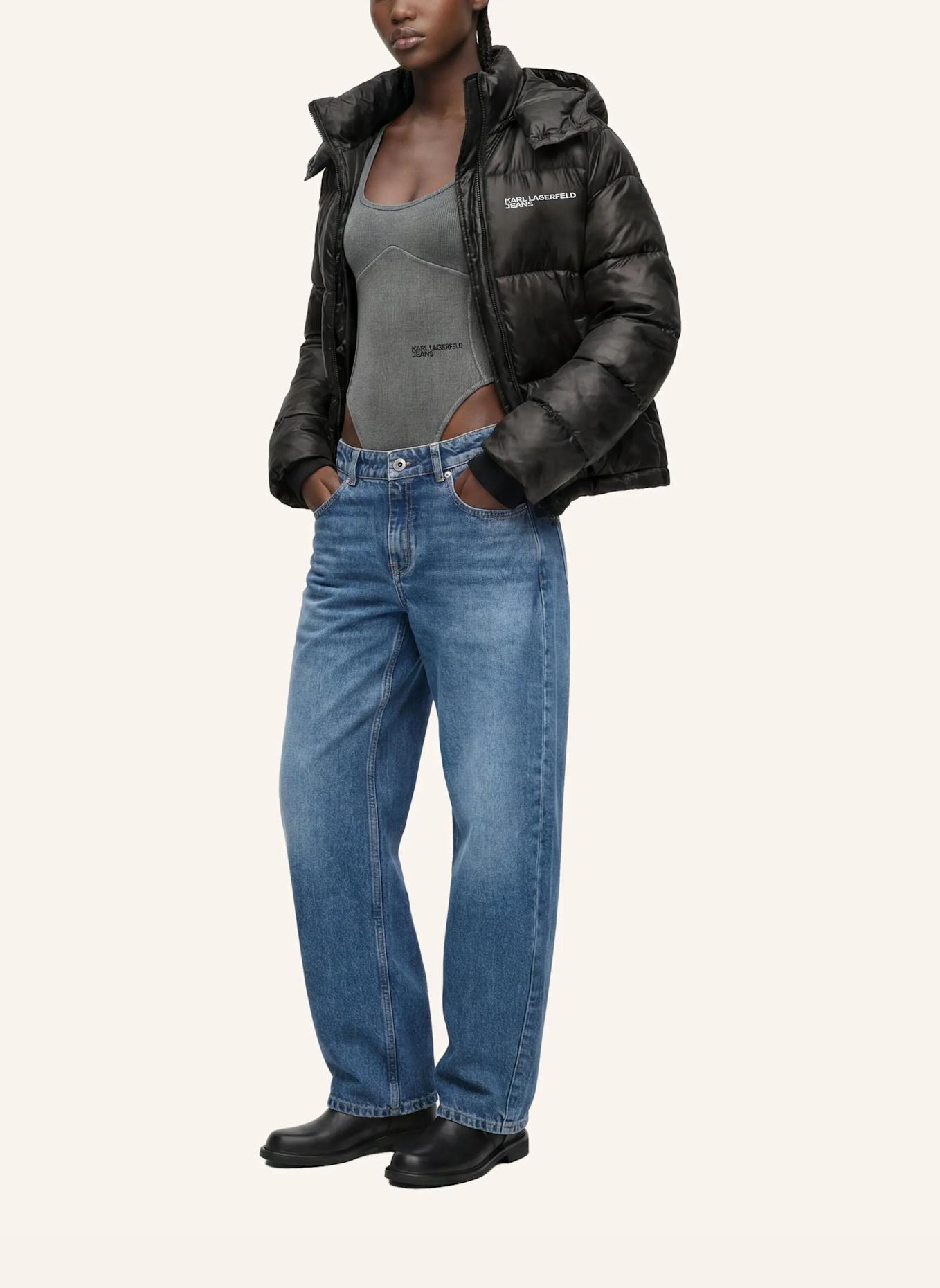 KARL LAGERFELD JEANS Jacke: SCHWARZ