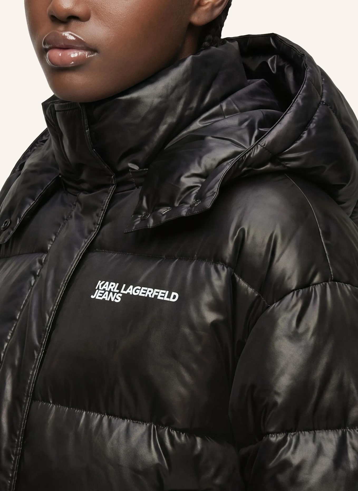 KARL LAGERFELD JEANS Jacke: SCHWARZ