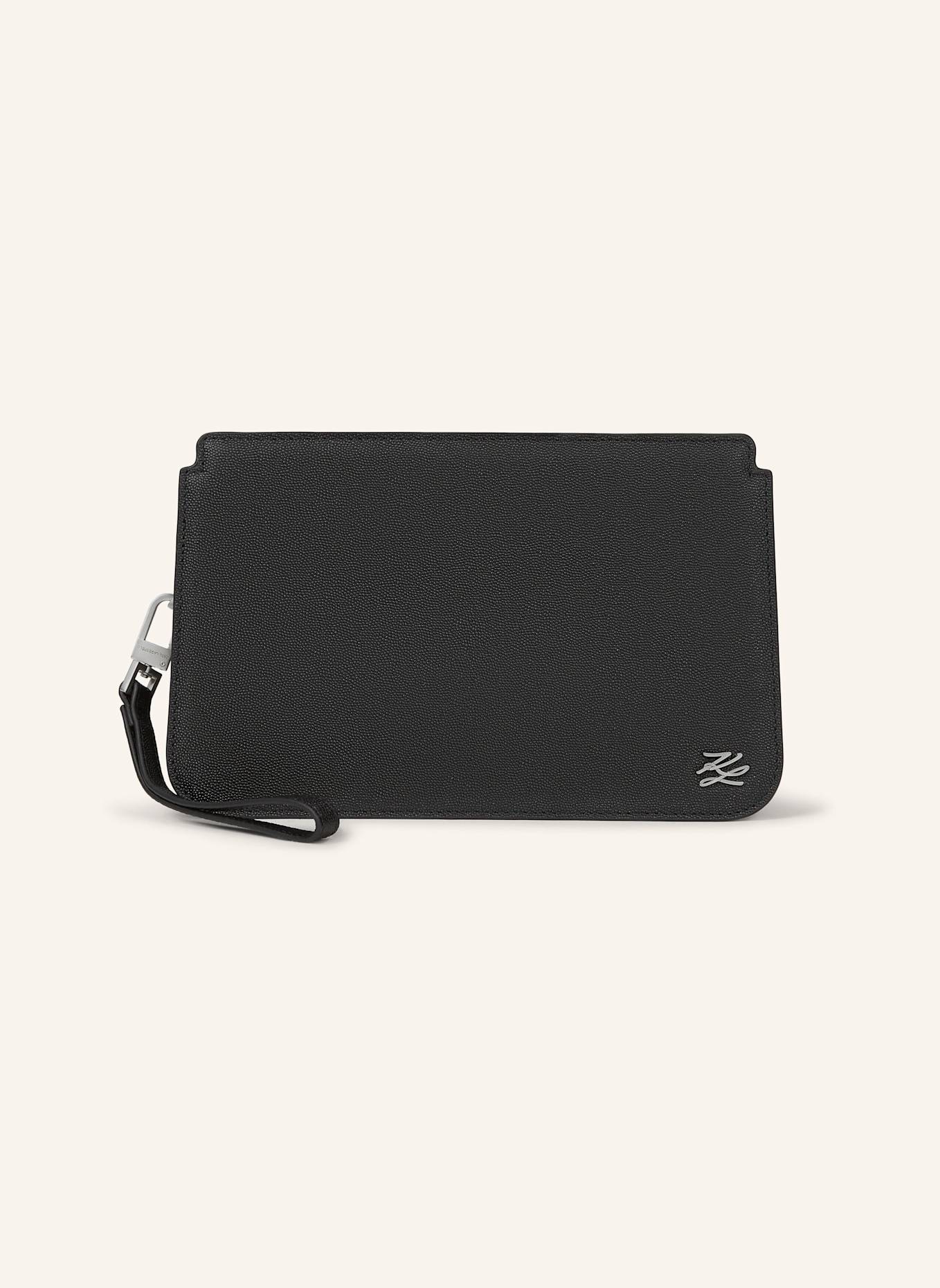 KARL LAGERFELD Pouch: SCHWARZ