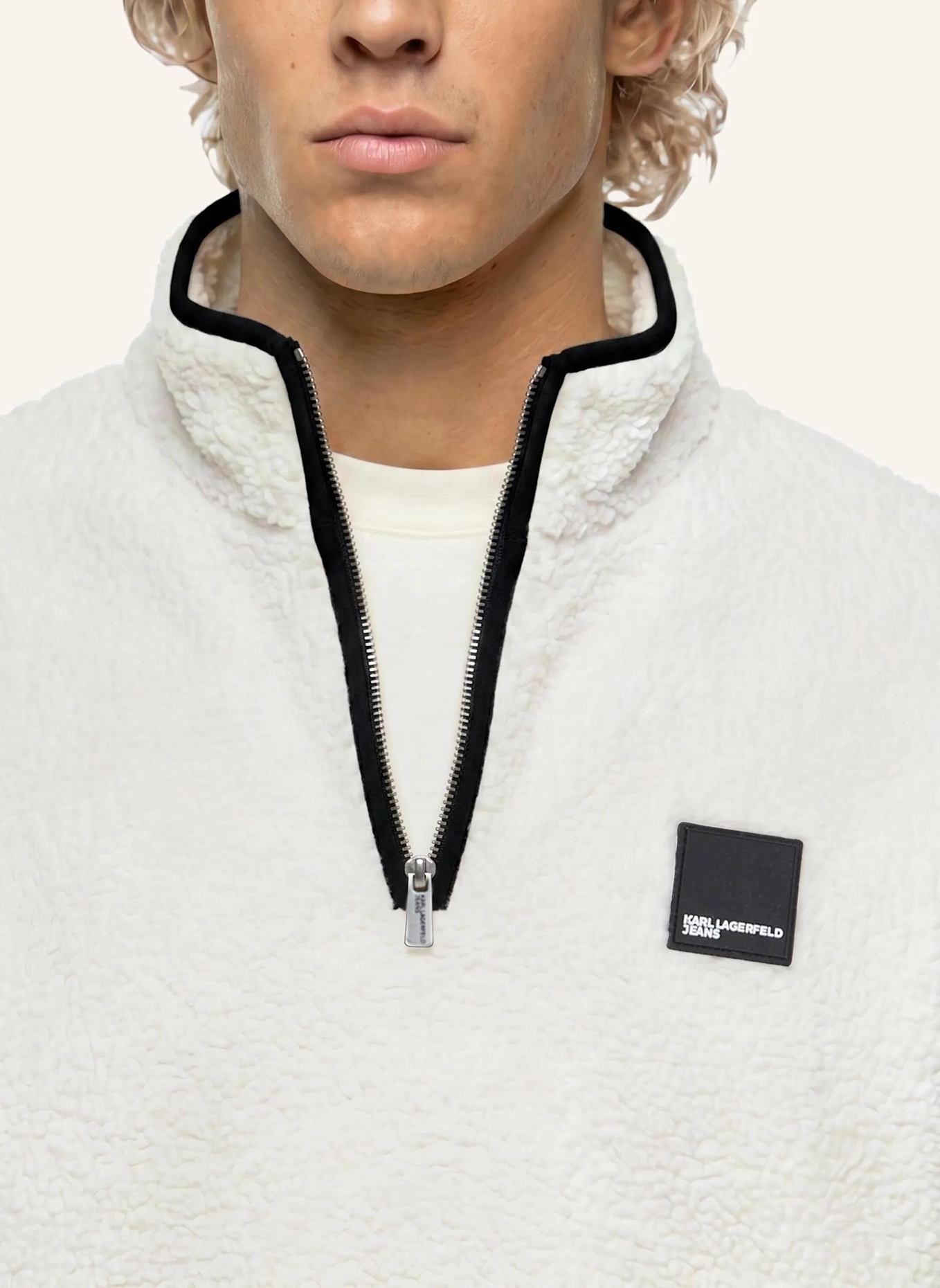KARL LAGERFELD JEANS Sweatshirt: BEIGE