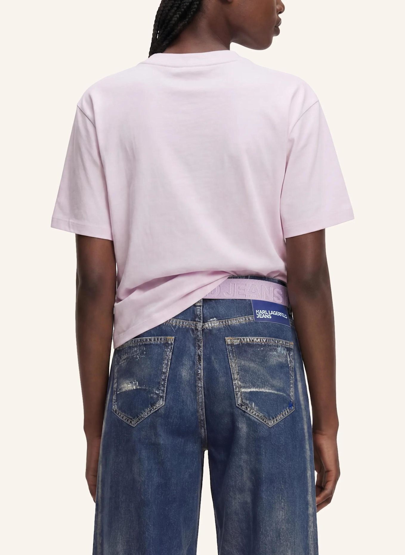 KARL LAGERFELD JEANS T-shirt: LILA