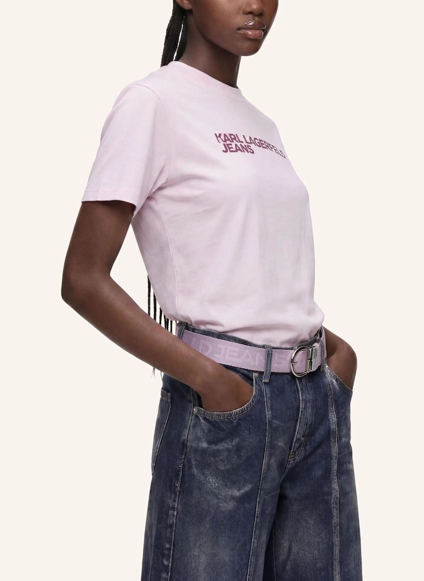 KARL LAGERFELD JEANS T-shirt: LILA