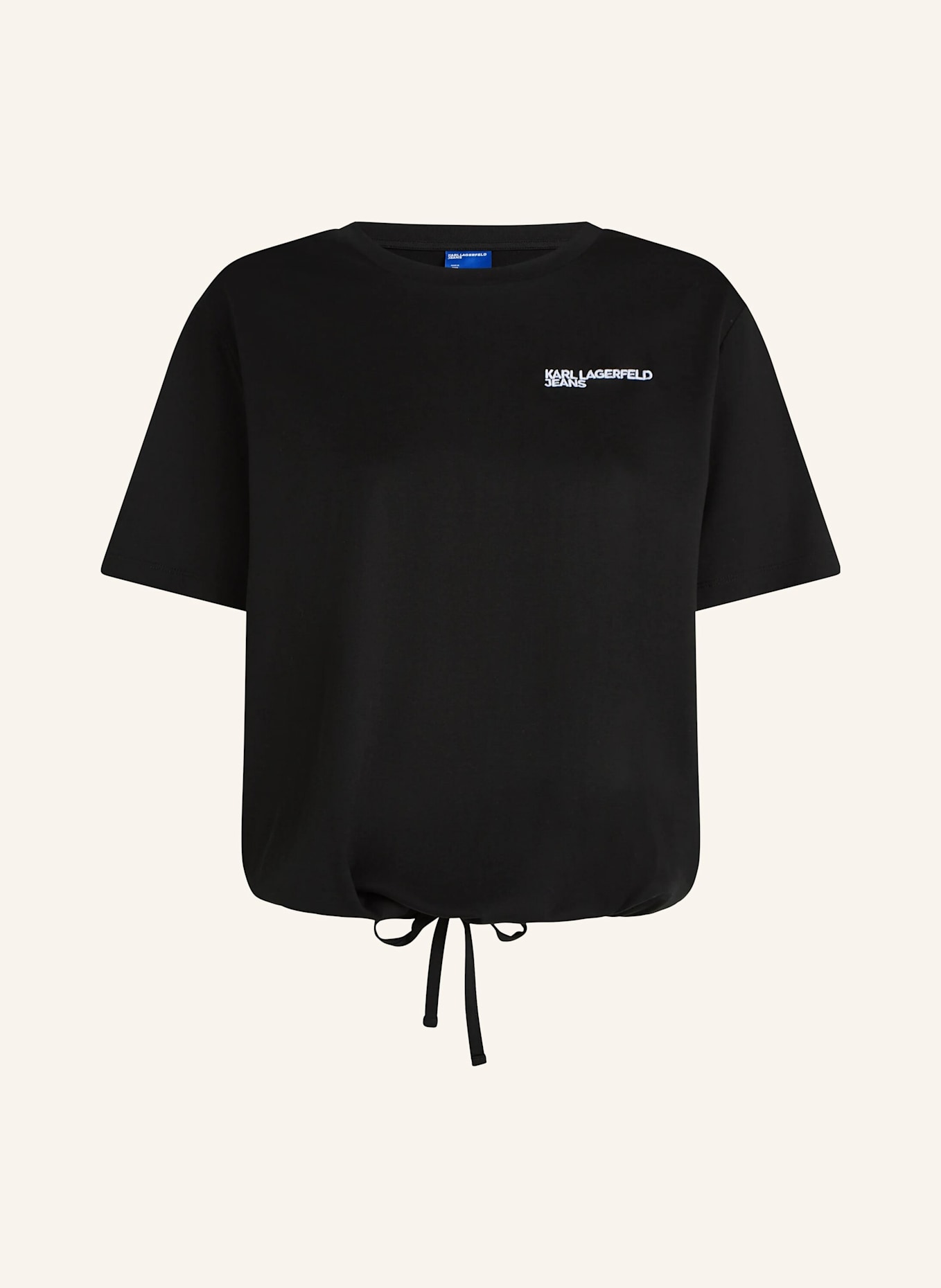 KARL LAGERFELD JEANS T-shirt: SCHWARZ