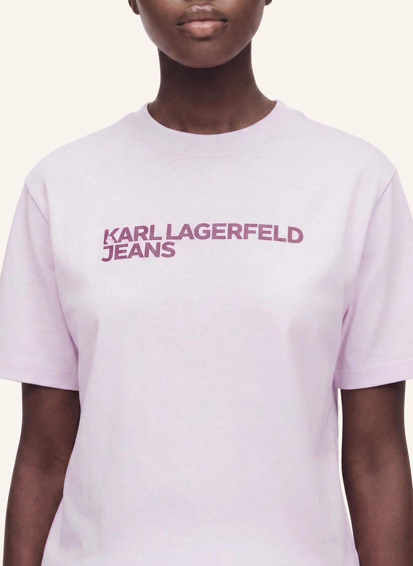 KARL LAGERFELD JEANS T-shirt: LILA