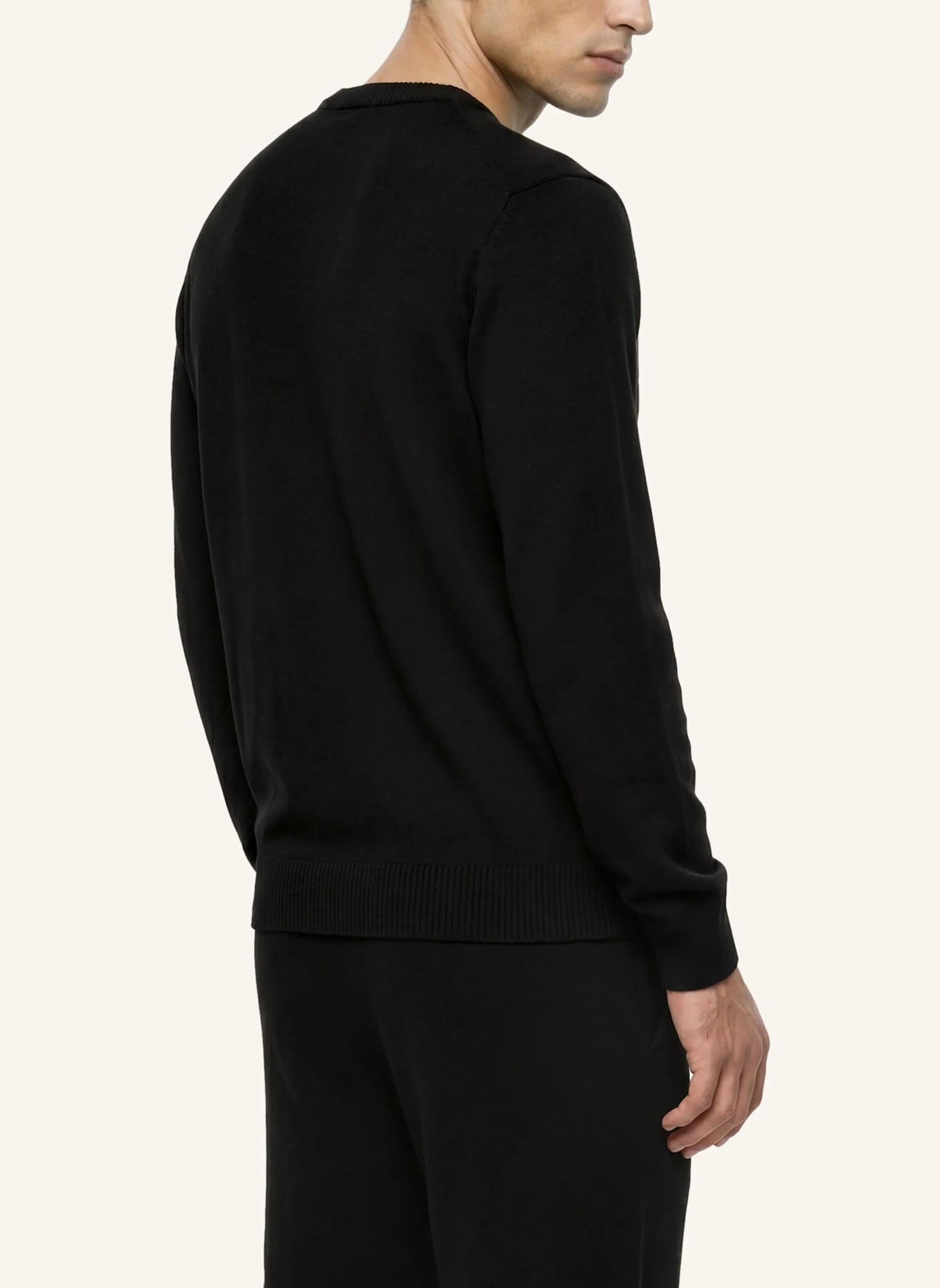 KARL LAGERFELD Top: SCHWARZ
