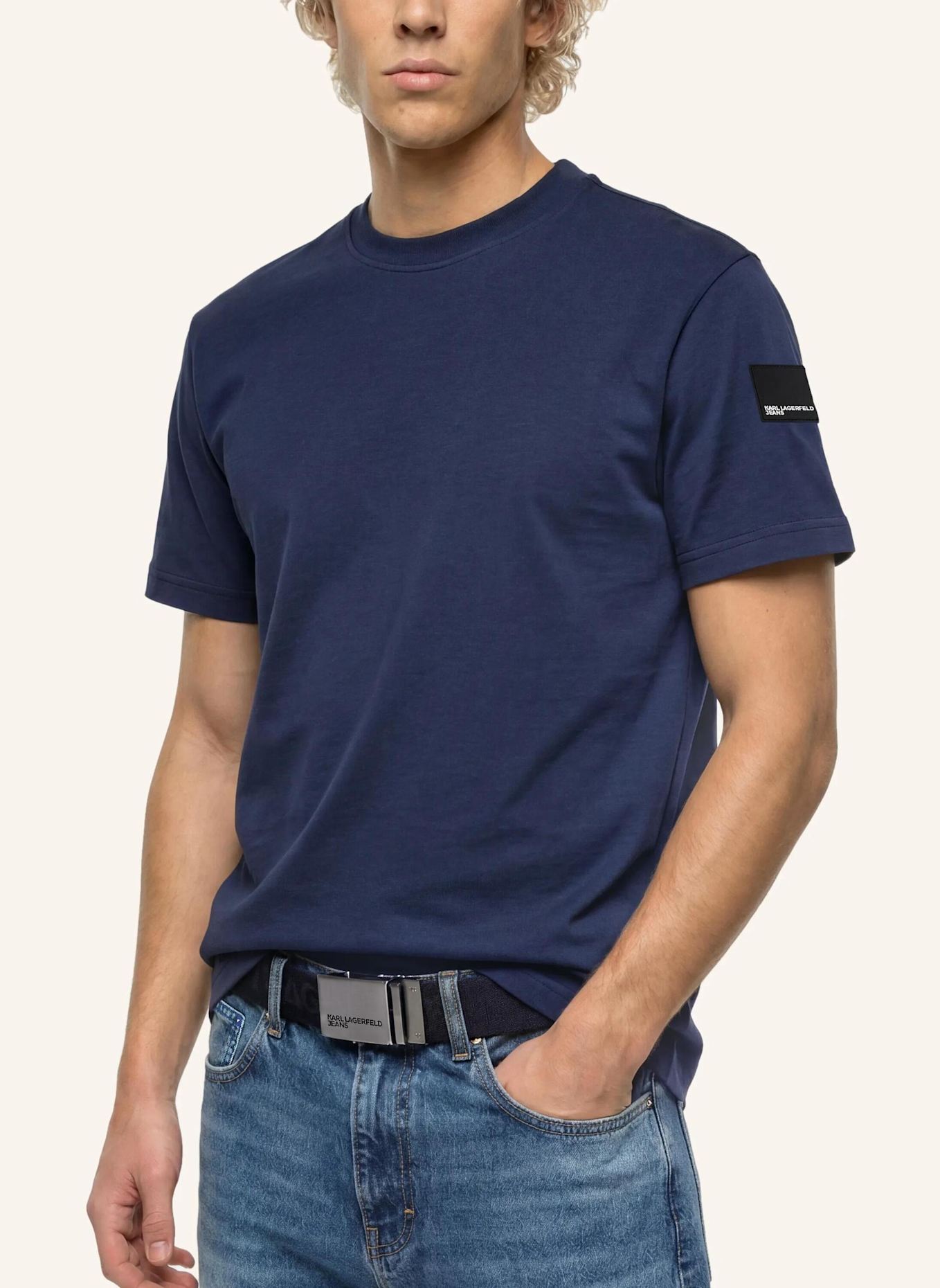KARL LAGERFELD JEANS T-shirt: DUNKELBLAU
