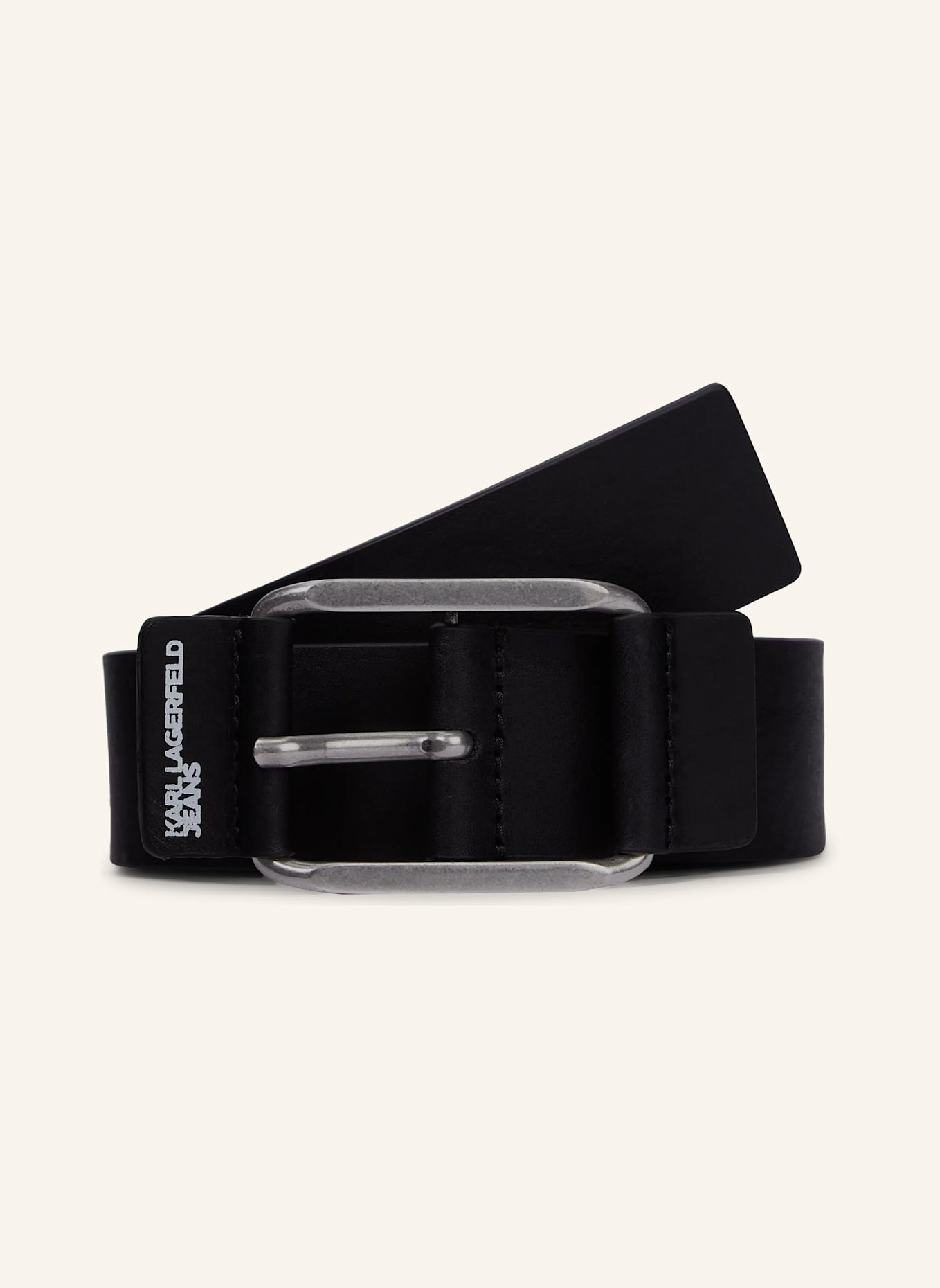 KARL LAGERFELD JEANS Gürtel: SCHWARZ