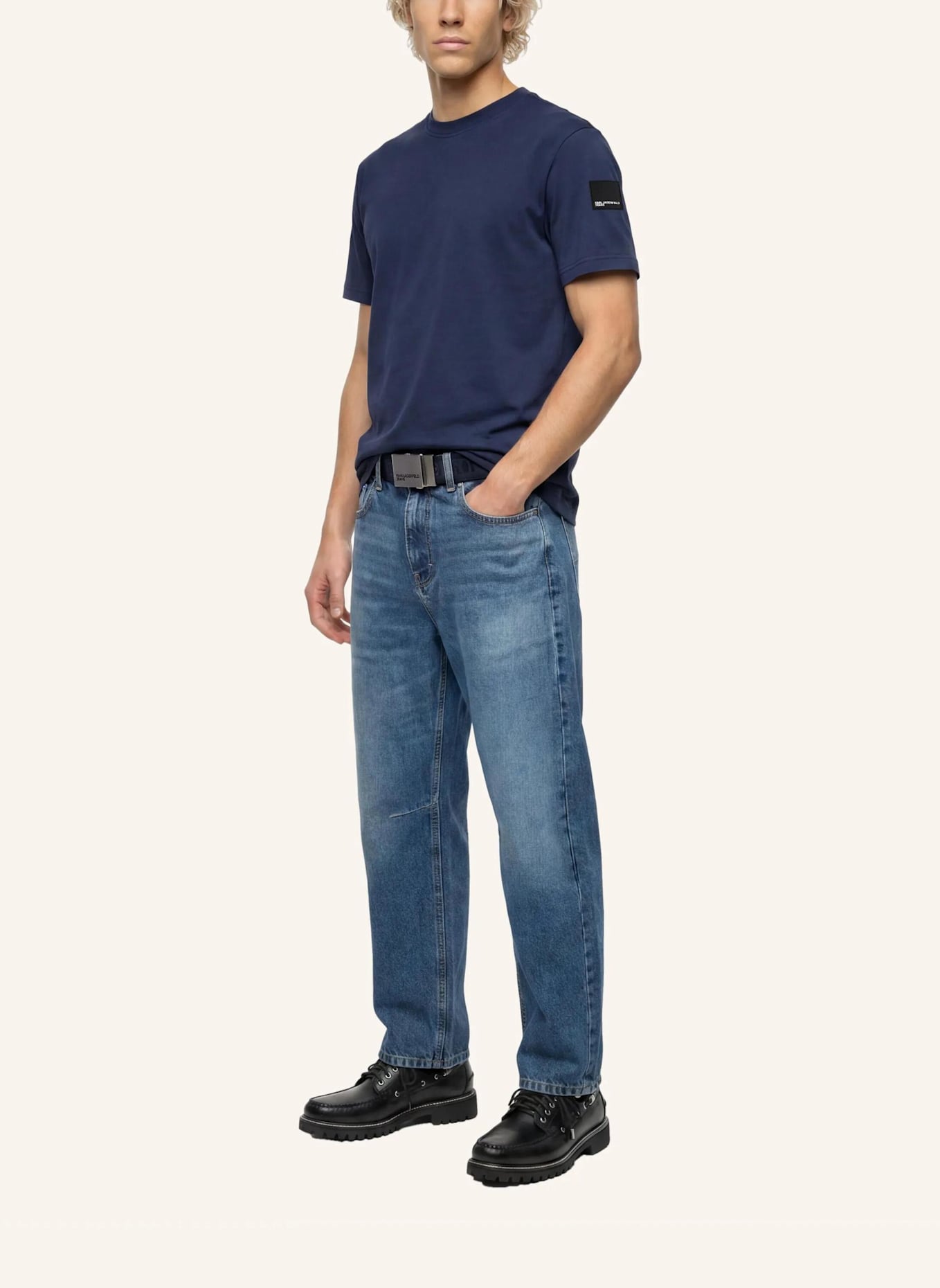 KARL LAGERFELD JEANS T-shirt: DUNKELBLAU