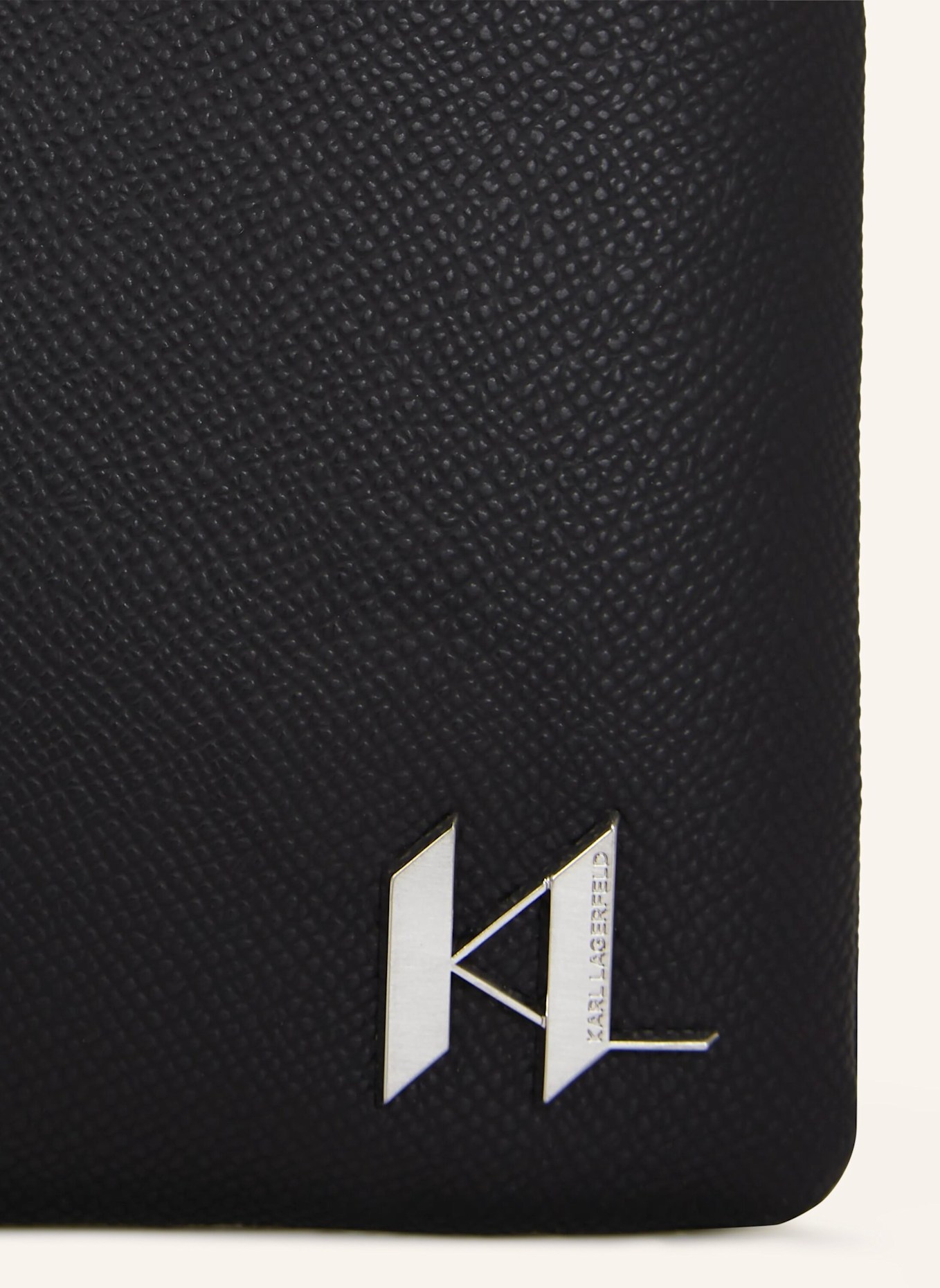 KARL LAGERFELD Pouch: SCHWARZ