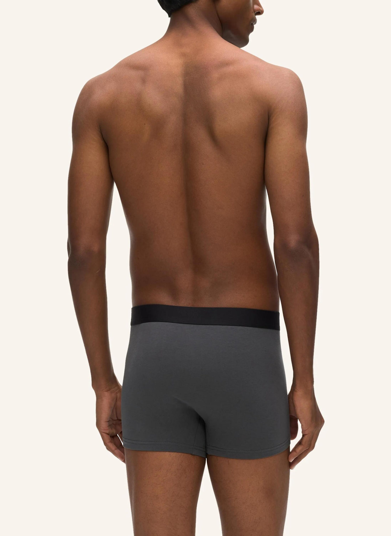 KARL LAGERFELD Unterwäsche Hose: SCHWARZ / HELLGRAU