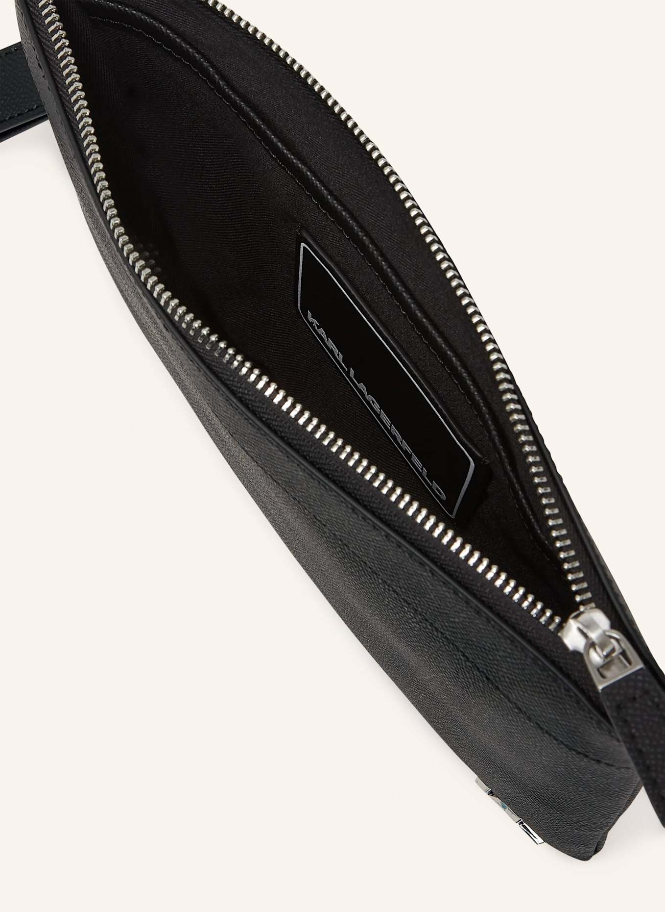 KARL LAGERFELD Pouch: SCHWARZ
