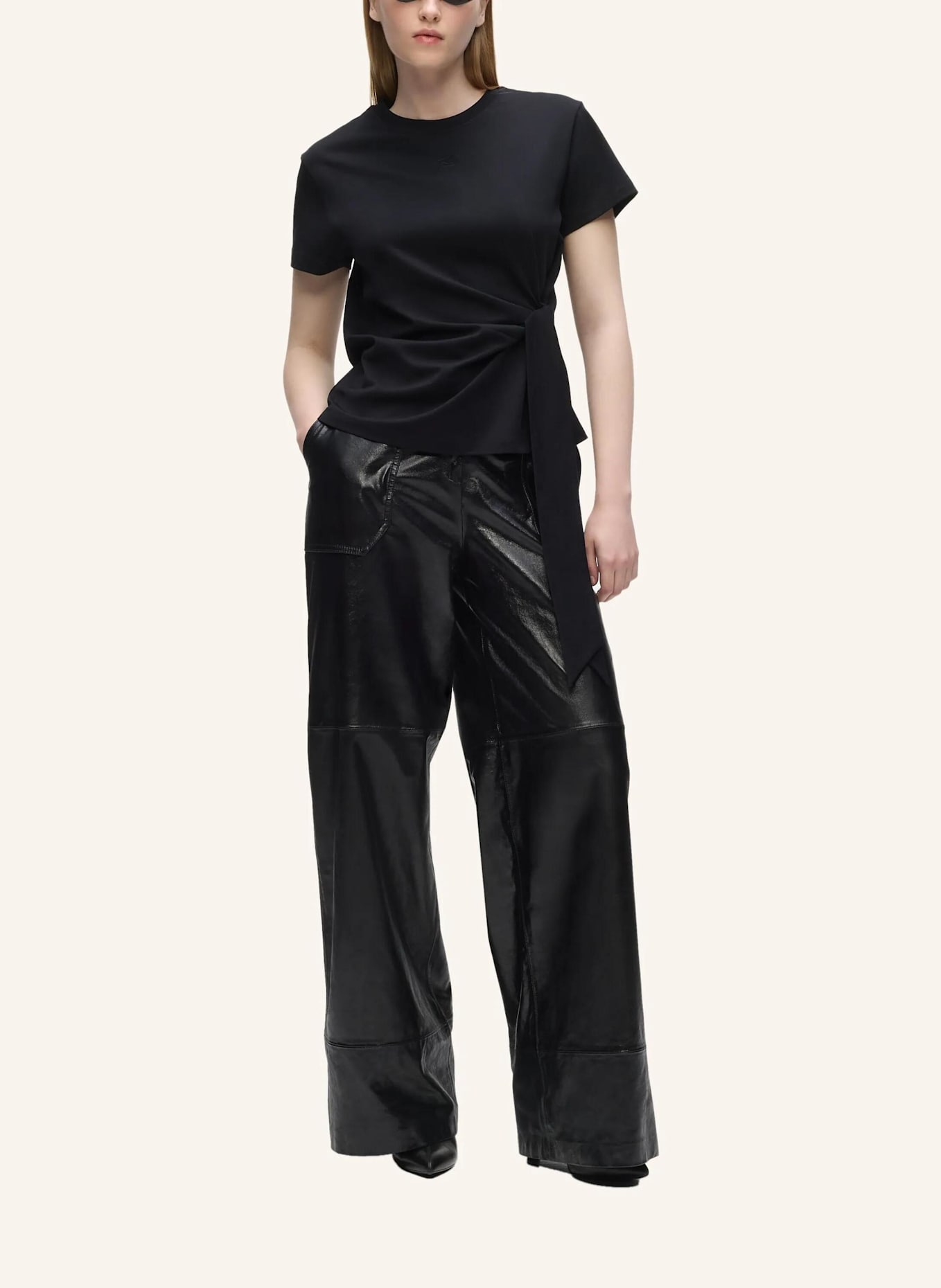 KARL LAGERFELD T-shirt: SCHWARZ