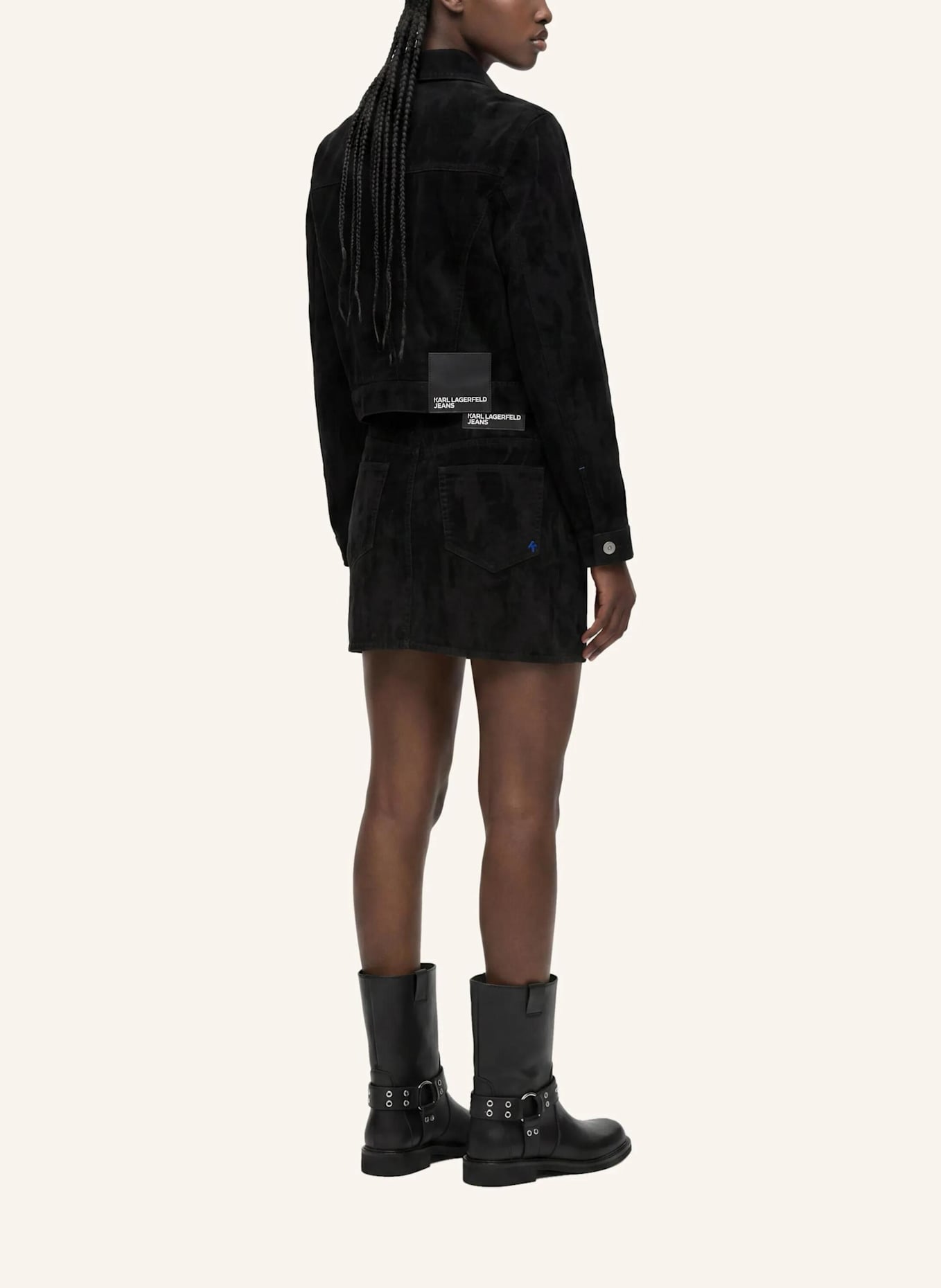 KARL LAGERFELD JEANS Rock: DUNKELLILA