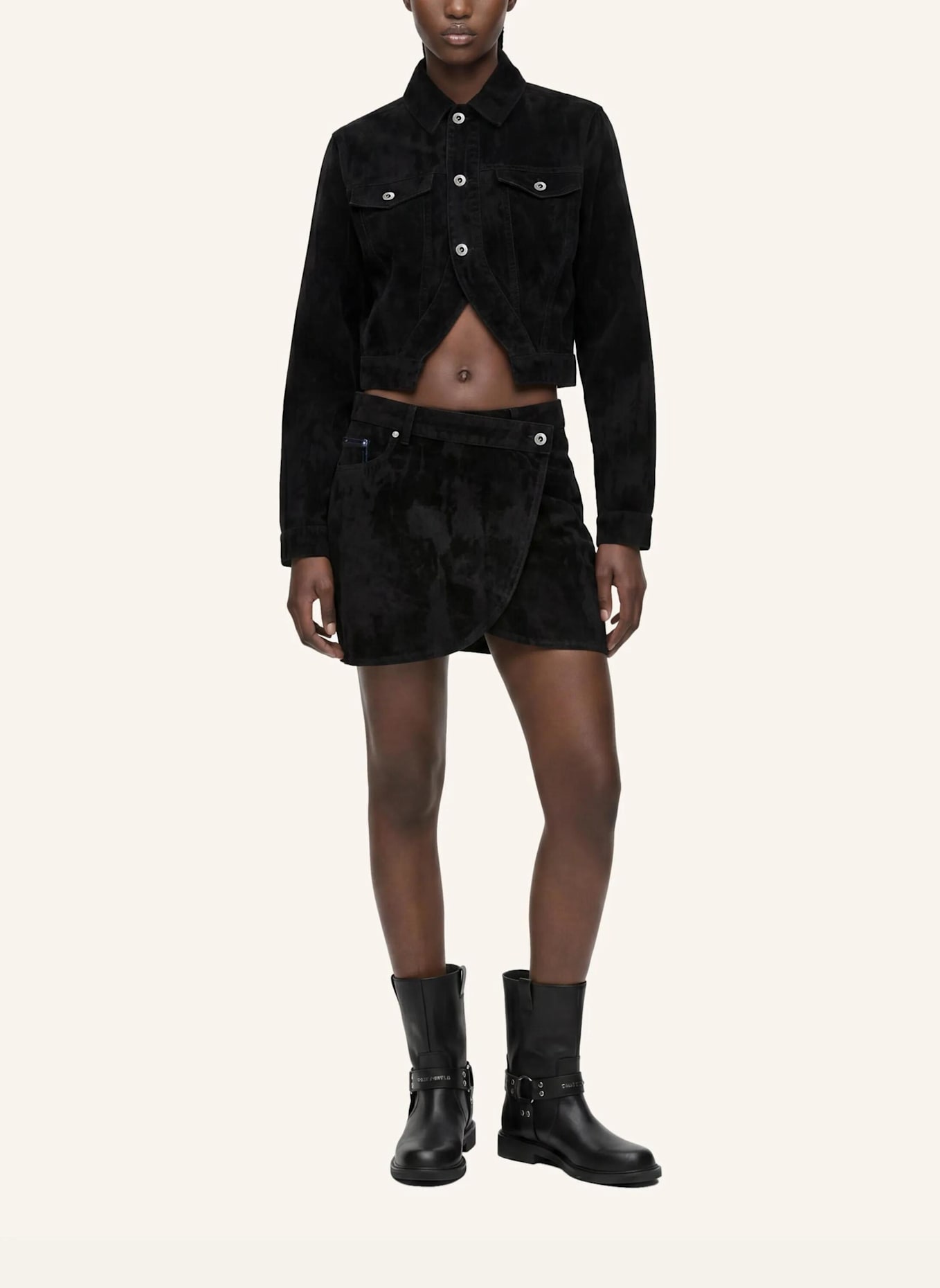KARL LAGERFELD JEANS Rock: DUNKELLILA