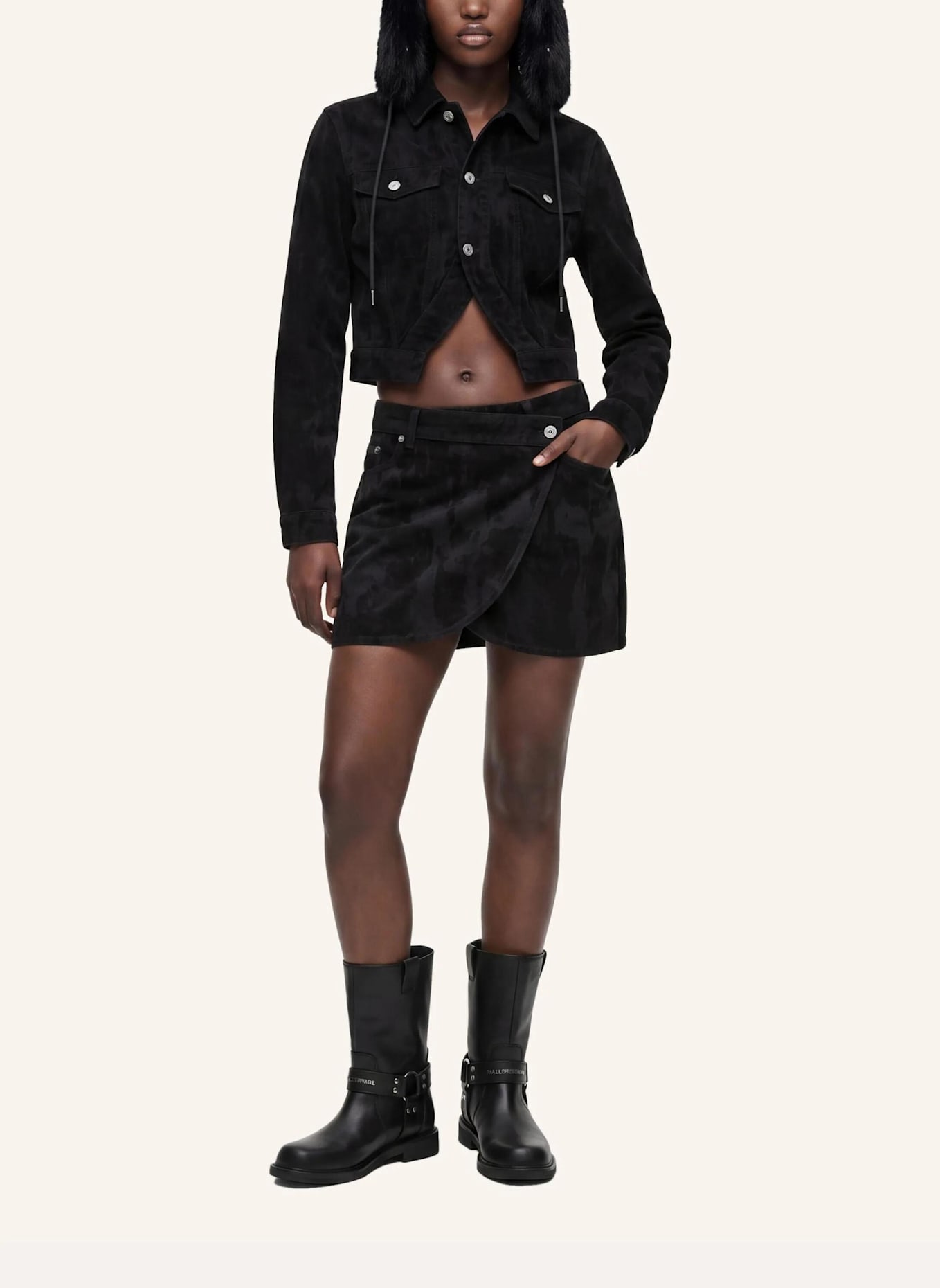 KARL LAGERFELD JEANS Rock: DUNKELLILA